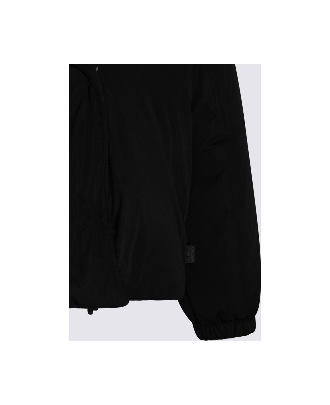 Moschino Black Down Jacket - Black
