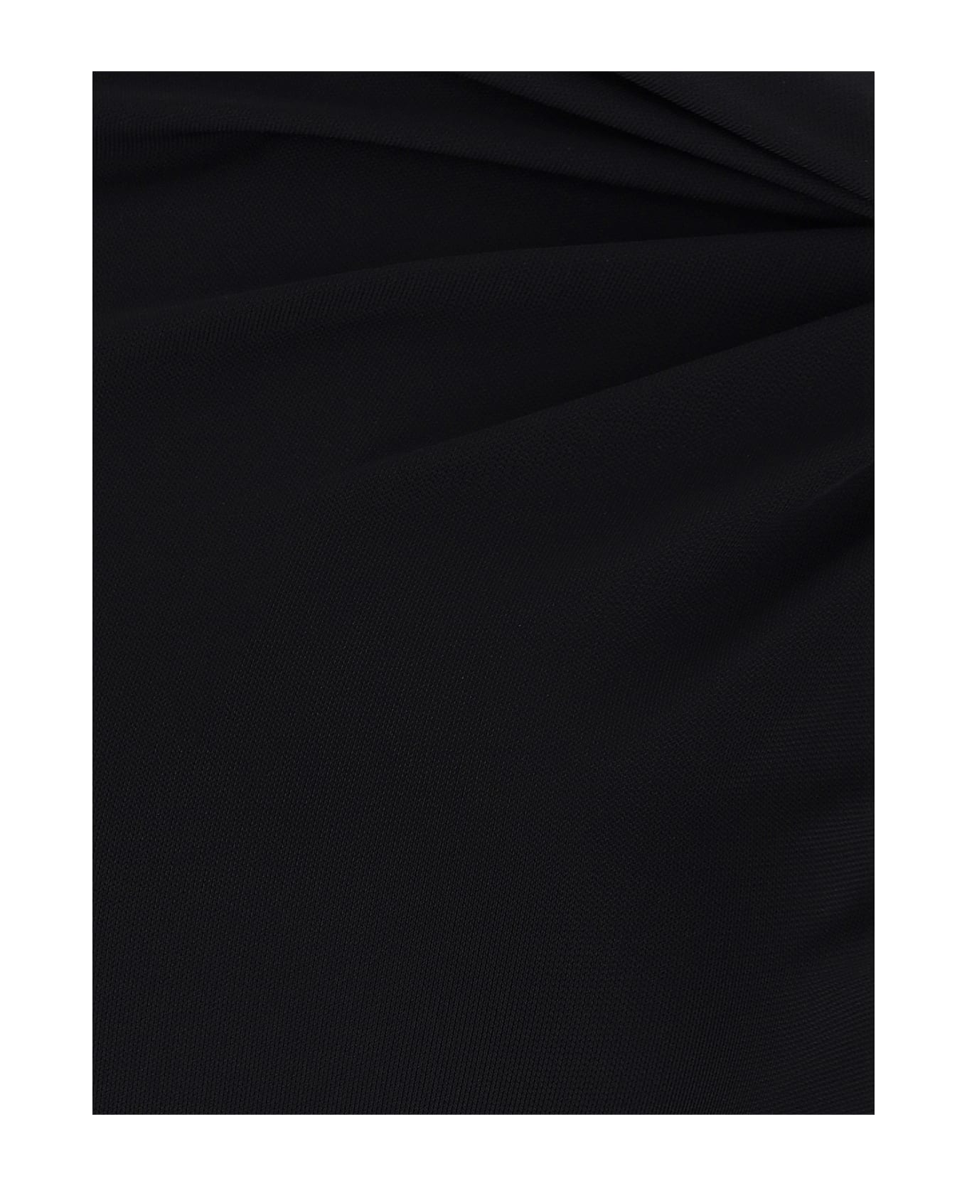 Versace Jersey Long Dress - Black ワンピース＆ドレス