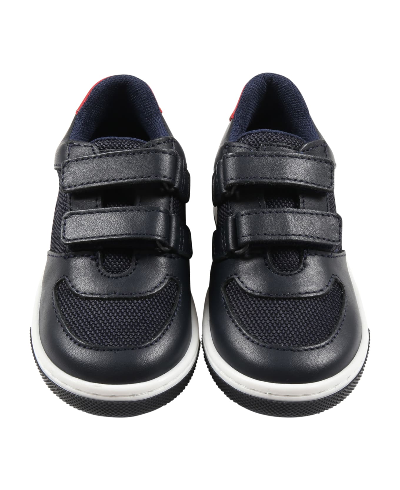 Hugo Boss Black Sneakers For Boy With Red Details - Blue
