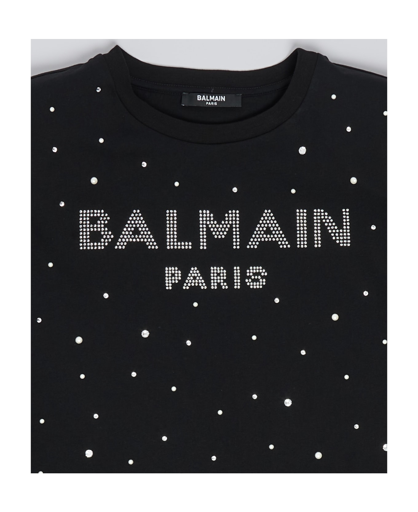 Balmain T-shirt T-shirt - NERO-ARGENTO Tシャツ＆ポロシャツ