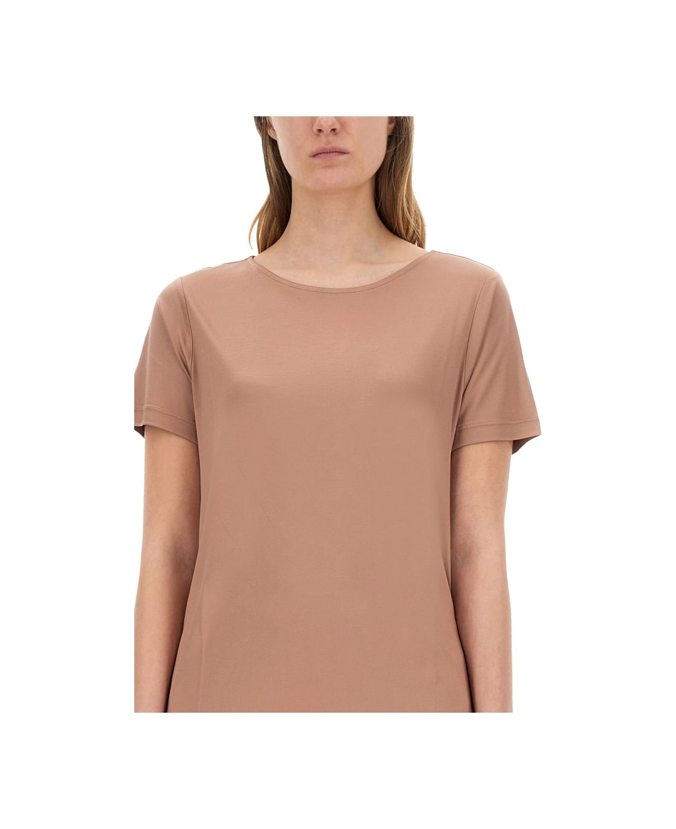 Fay Regular Fit T-shirt - NUDE