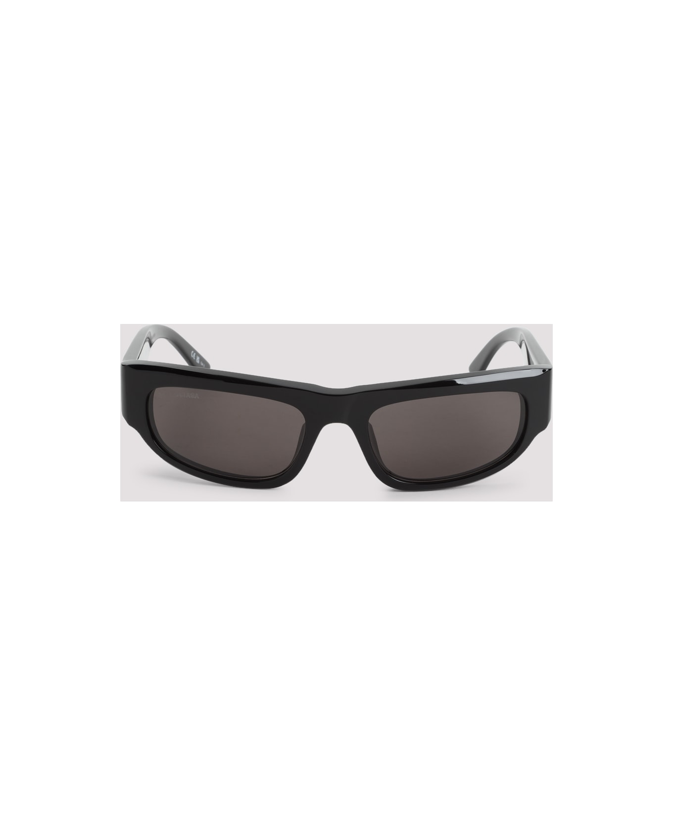 Balenciaga Logo D-frame Bb0388s Sunglasses - Black