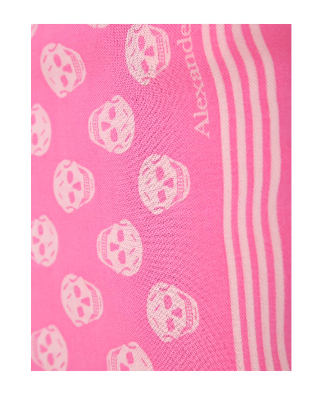 Alexander McQueen Skull Scarf - Pink スカーフ