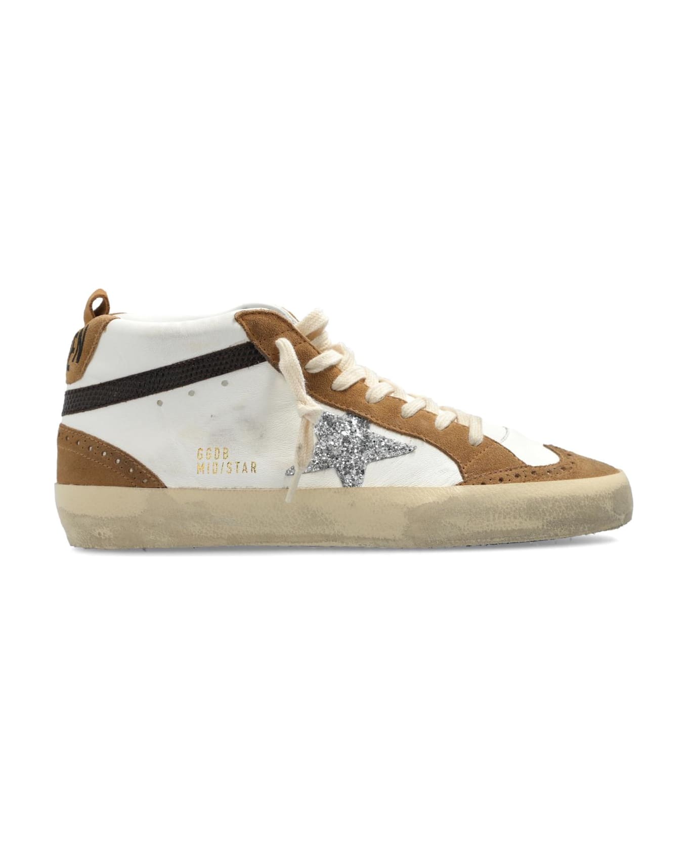 Golden Goose Sports Shoes Mid Star Classic - Bianco