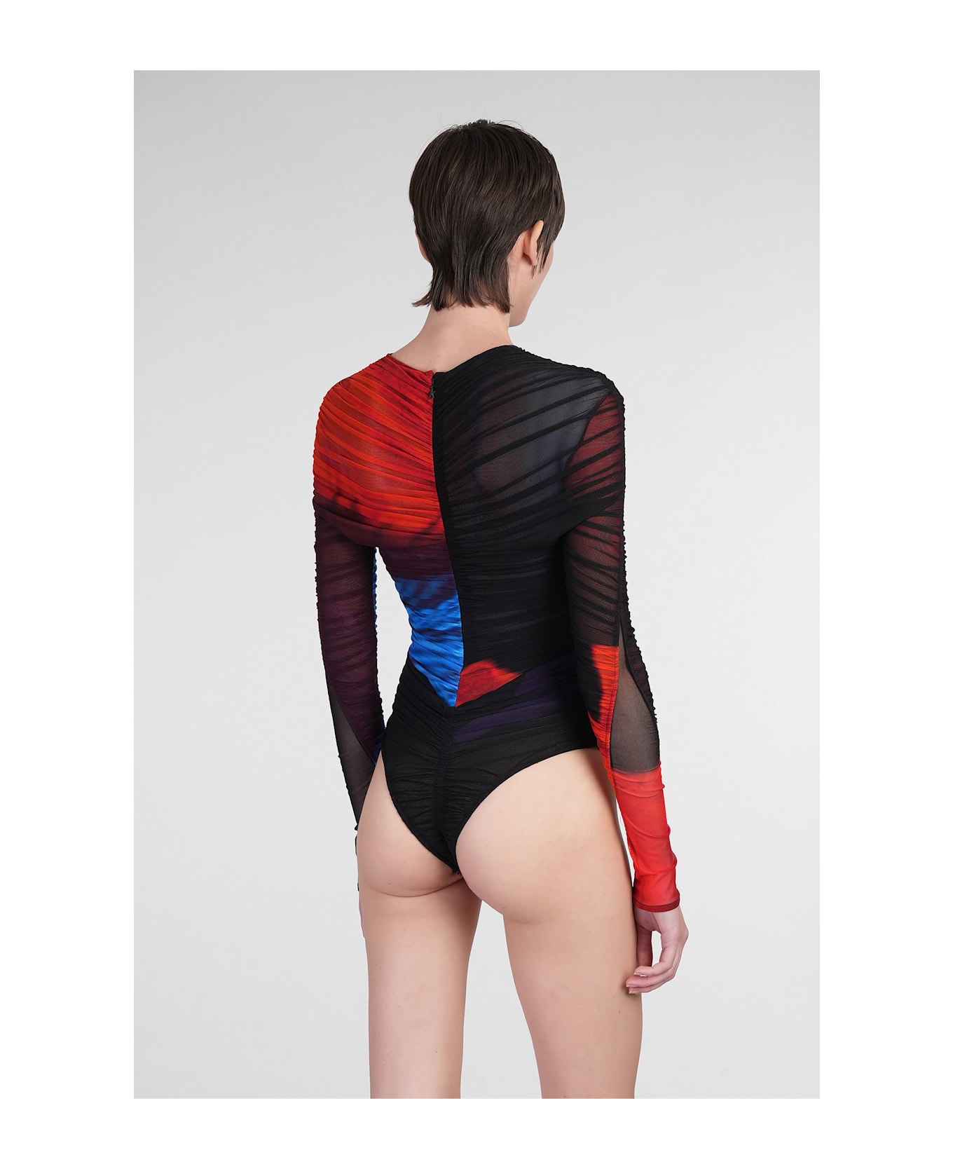 Mugler Body In Multicolor Polyamide - multicolor