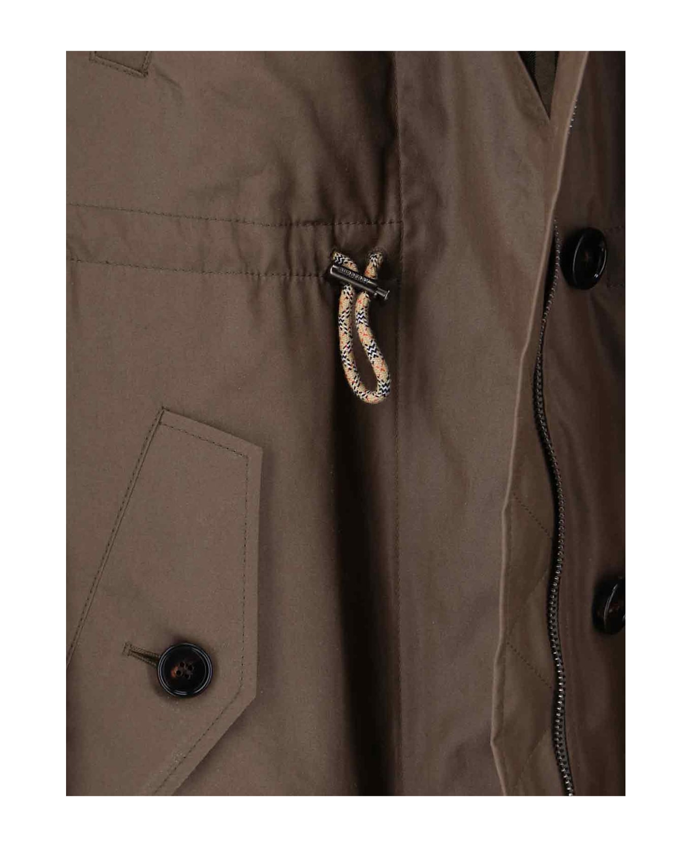 Burberry Classic Parka - Green