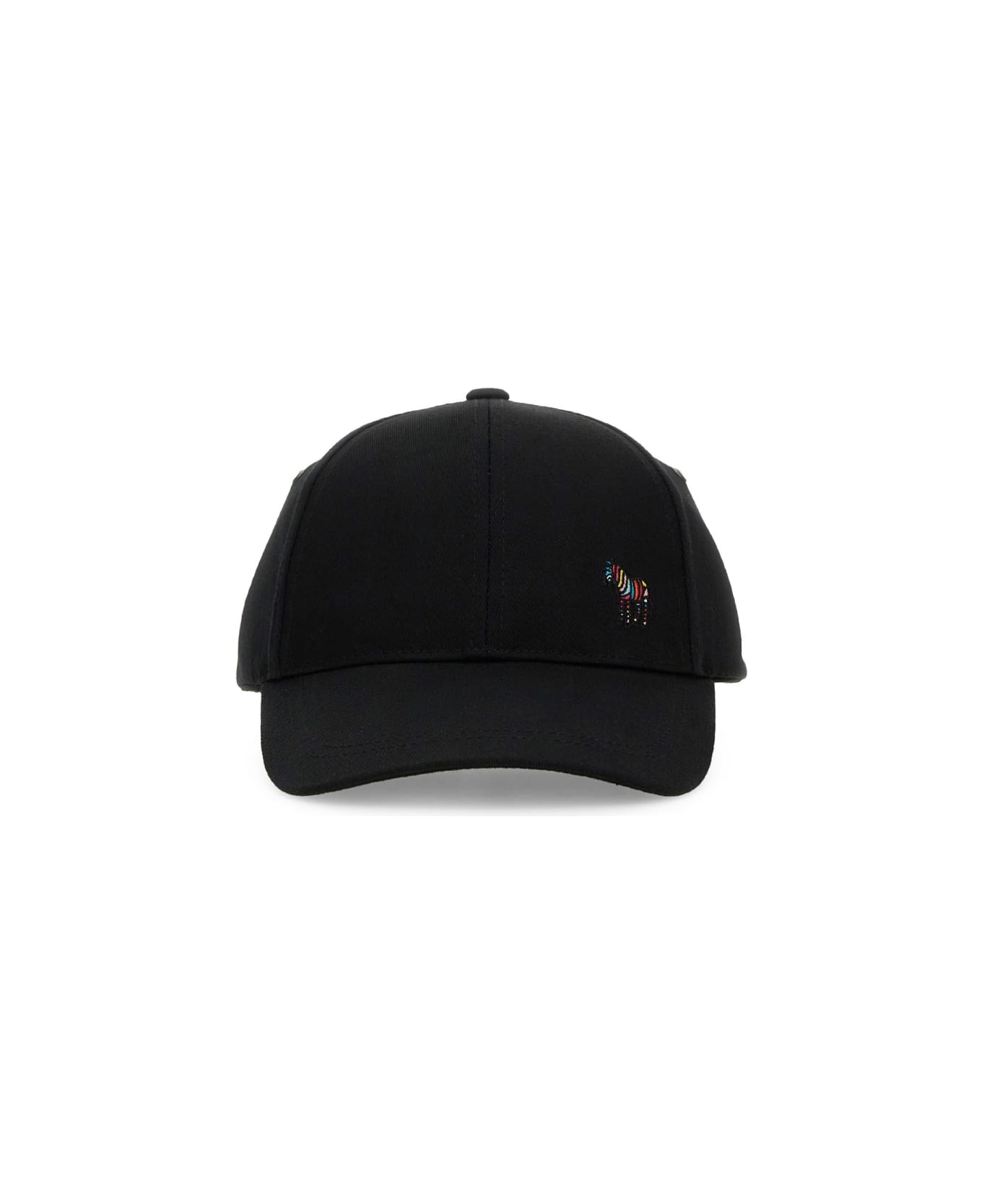 PS by Paul Smith Baseball Hat With Logo - BLACK