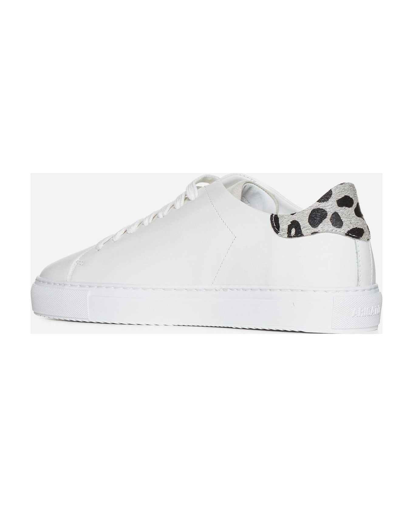 Axel Arigato Clean 90 Leather Sneakers - White Brown