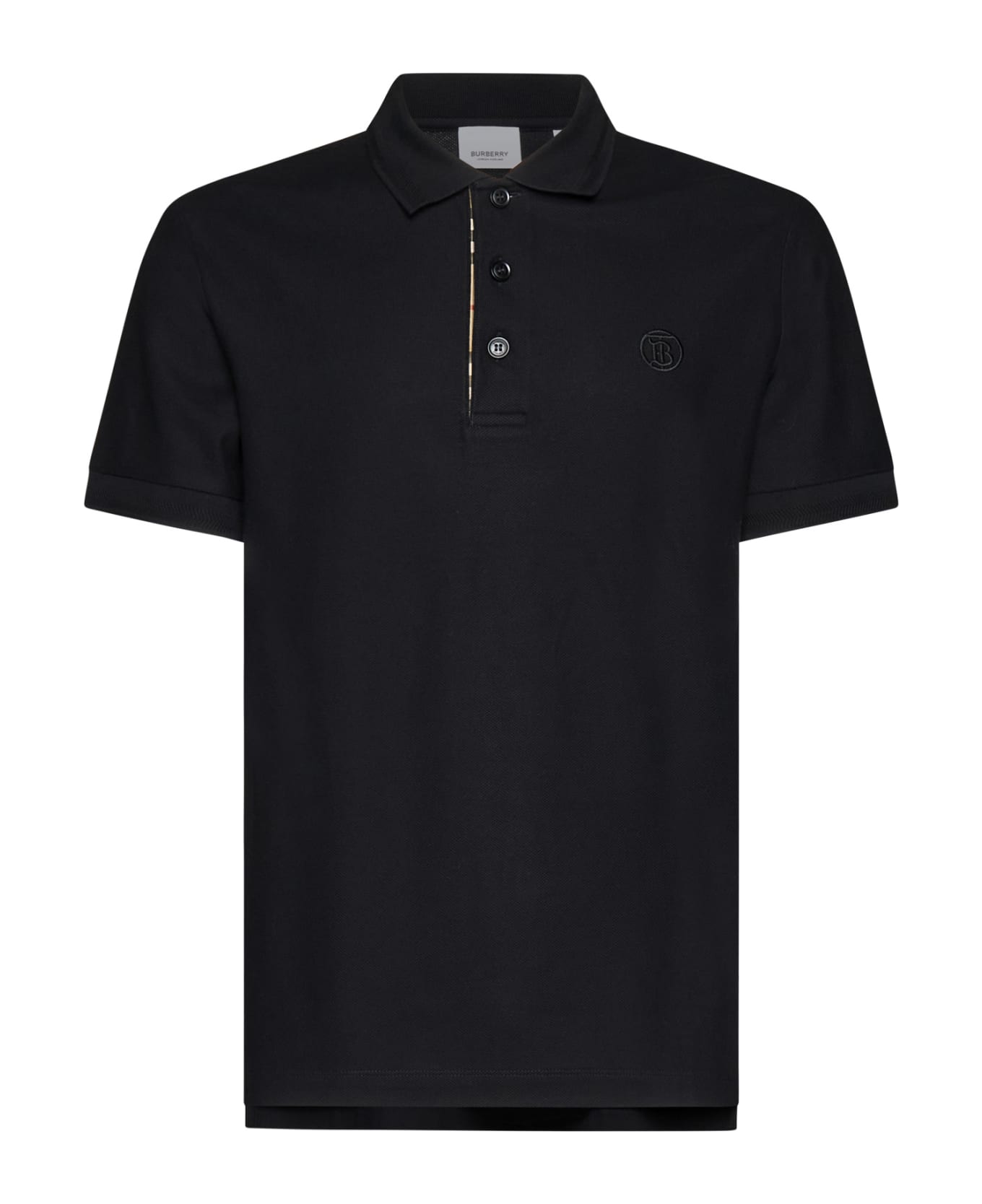 Burberry Polo Shirt - Black ポロシャツ