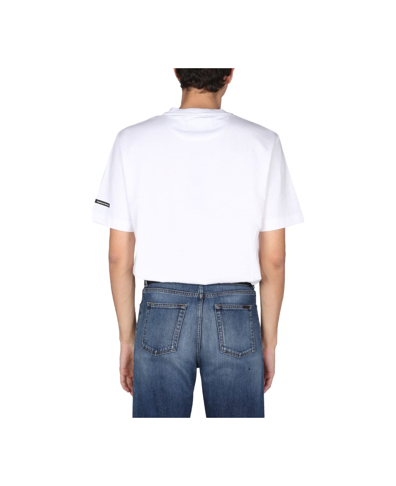 Barbour X Engineered Garments T-shirt - WHITE シャツ