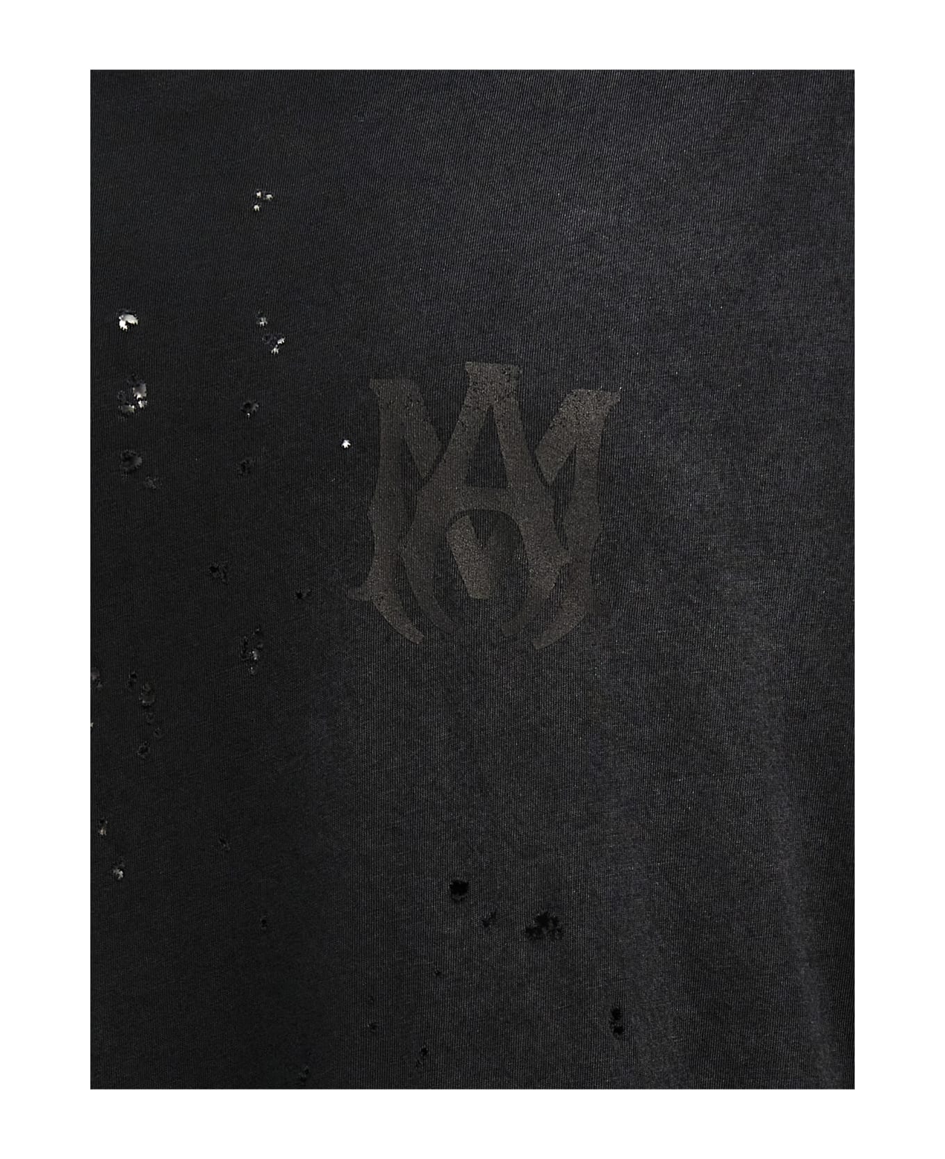 AMIRI 'ma Logo Shotgun' T-shirt - Black  
