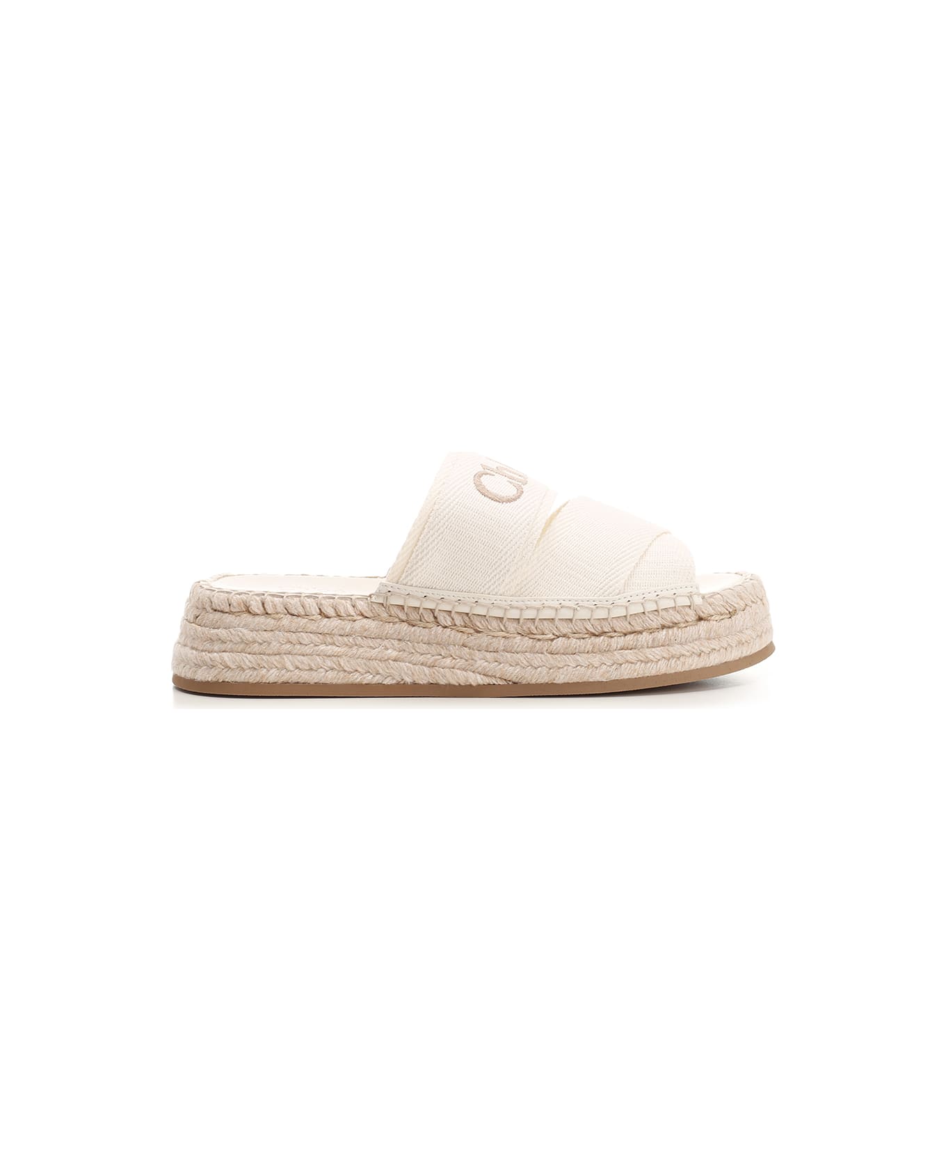 Chloé 'mila' Flatform Sandal - White