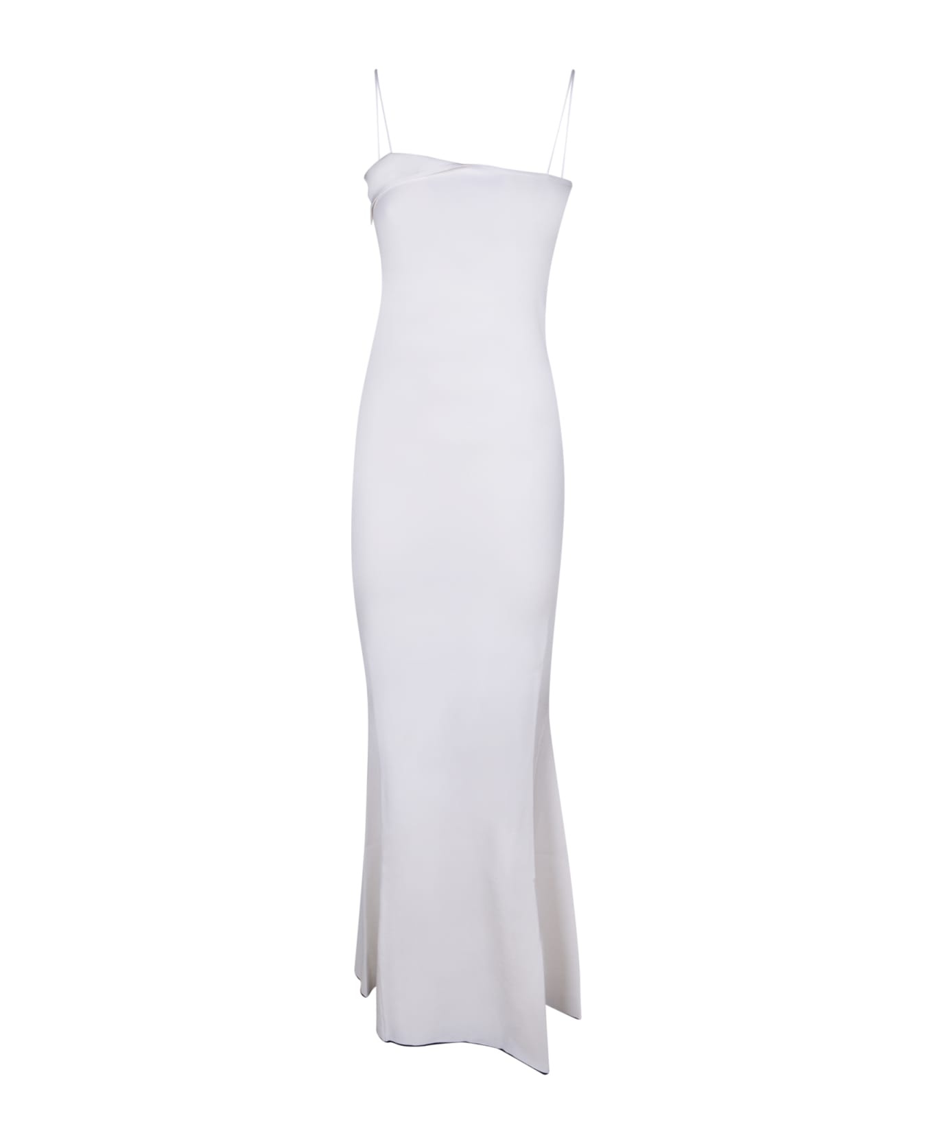 Jacquemus Aro White Dress - White