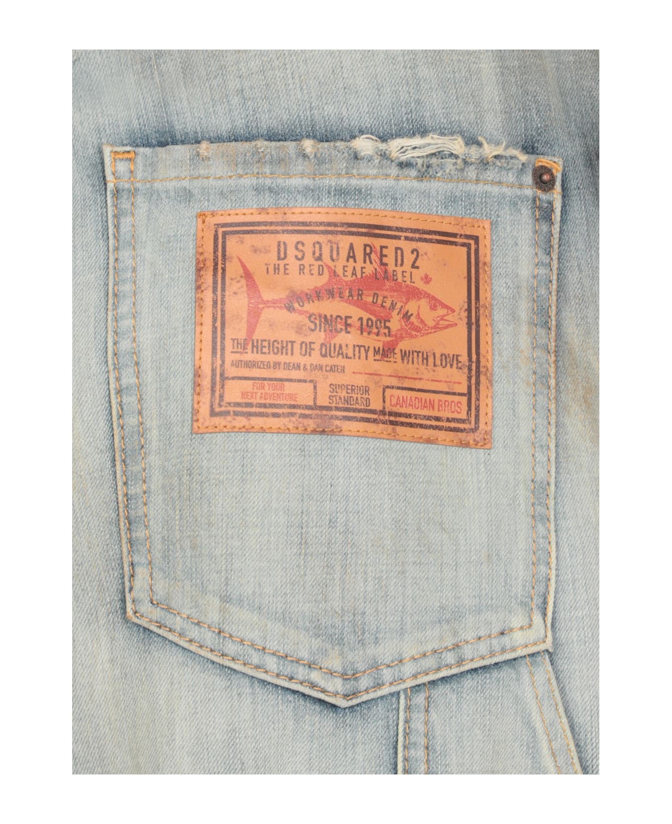 Dsquared2 Loose Carpenter Jeans - Blue