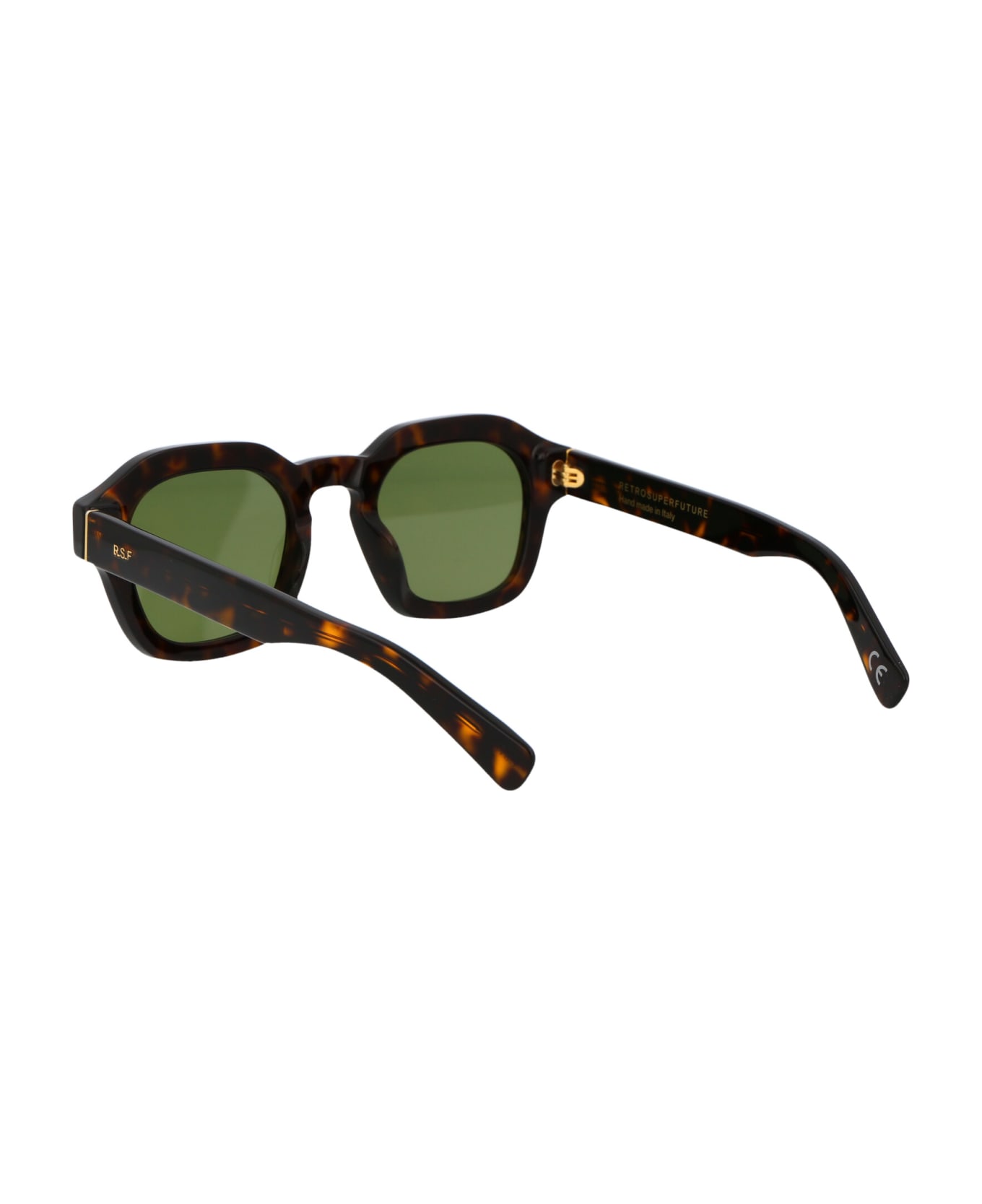 RETROSUPERFUTURE Saluto Sunglasses - 3627 GREEN