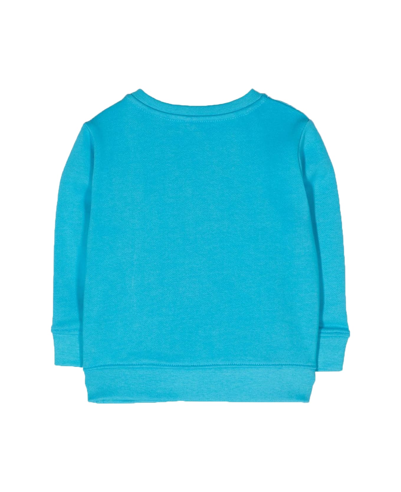 Stella McCartney Kids Cotton Sweatshirt - Light blue ニットウェア＆スウェットシャツ
