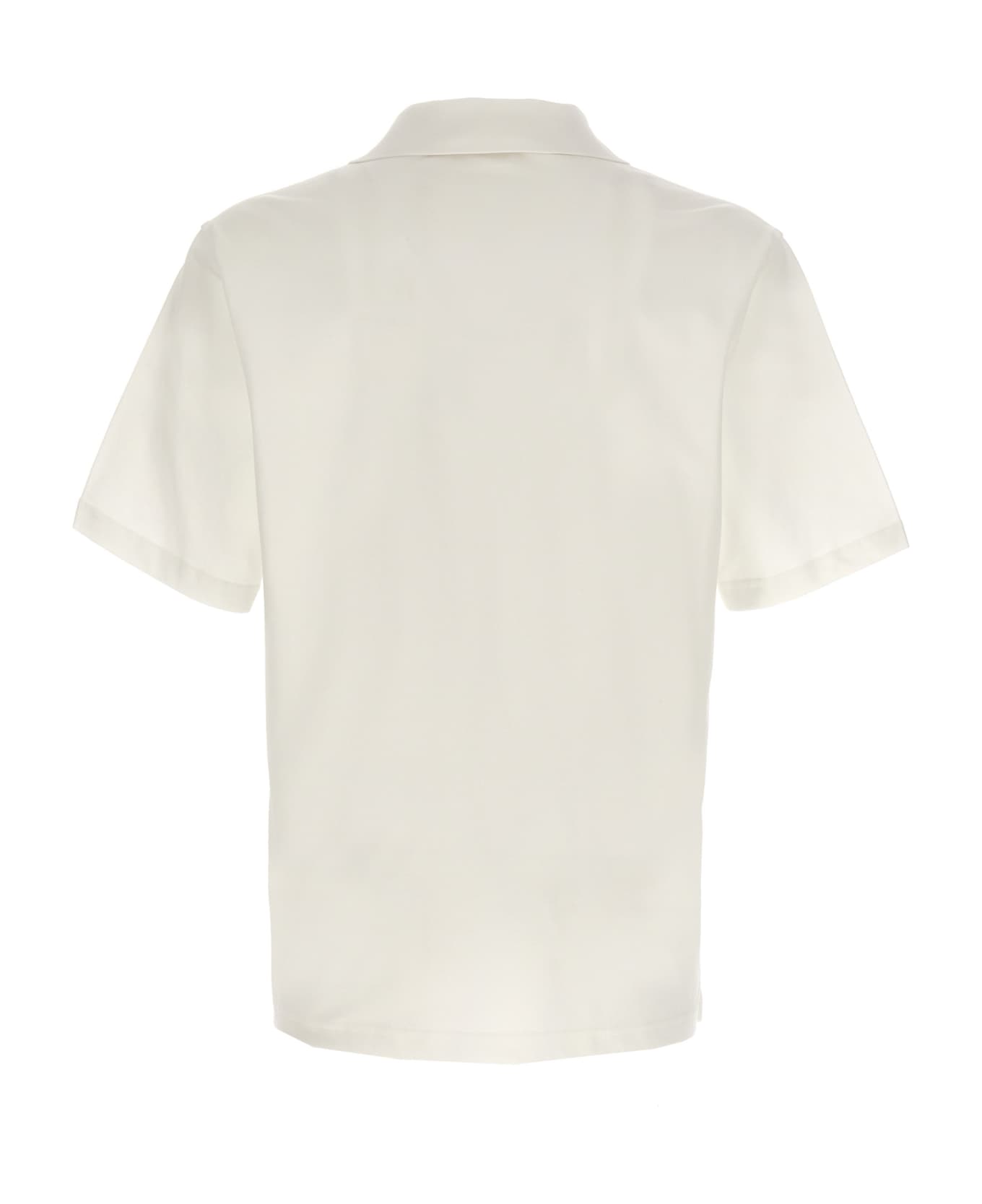 Lanvin Logo Polo Shirt - White ポロシャツ