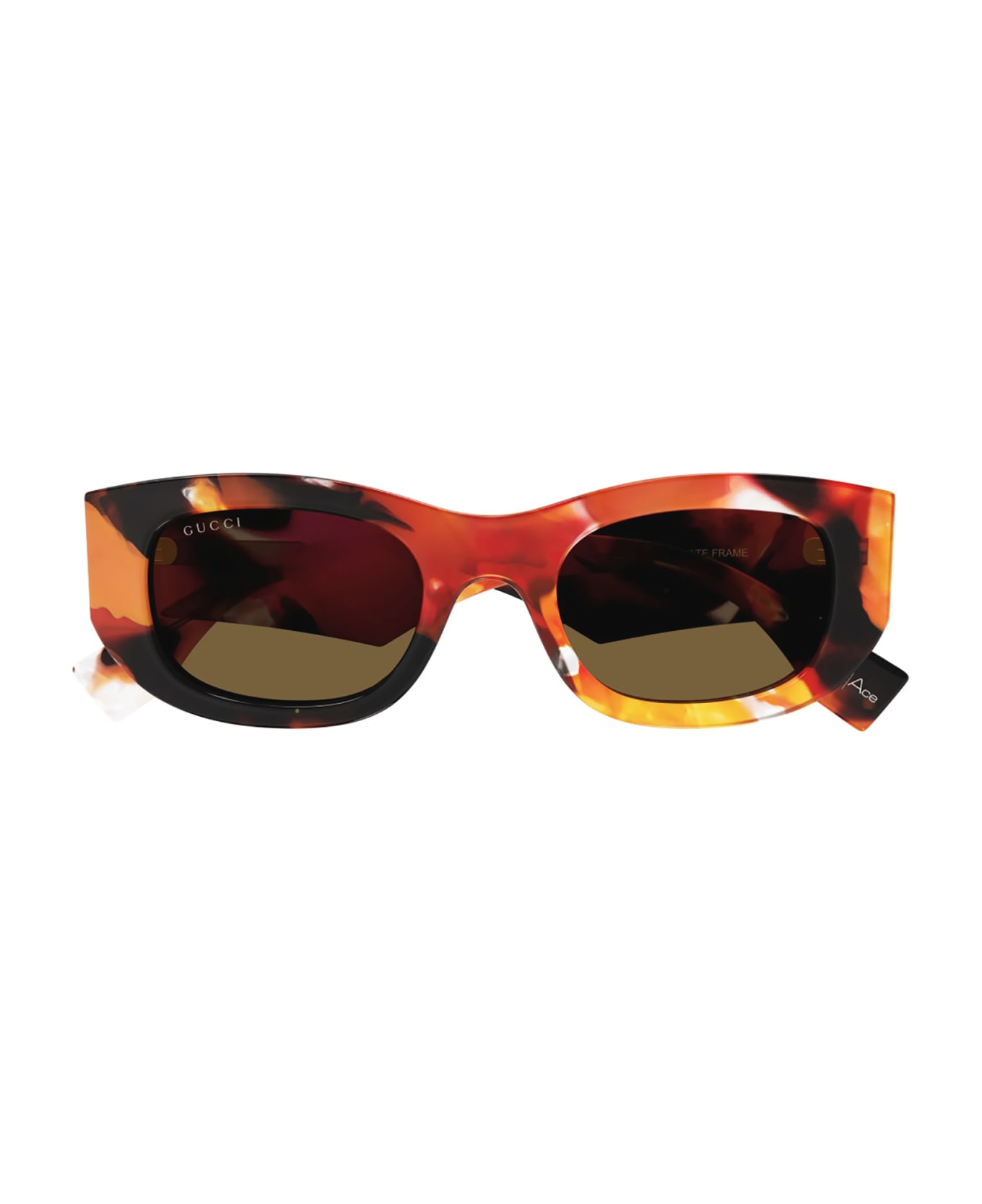 Gucci Eyewear GG1627S Sunglasses - Orange Orange Brown