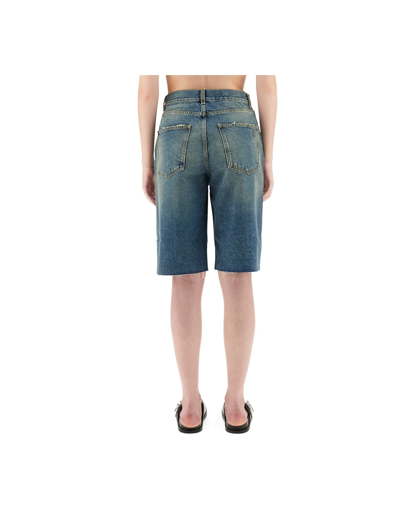 Tory Burch Denim Shorts - DENIM