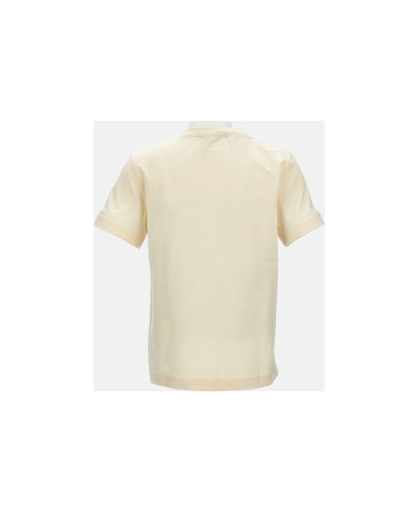 Jacquemus Le Tshirt Gros Grain Mc - Beige
