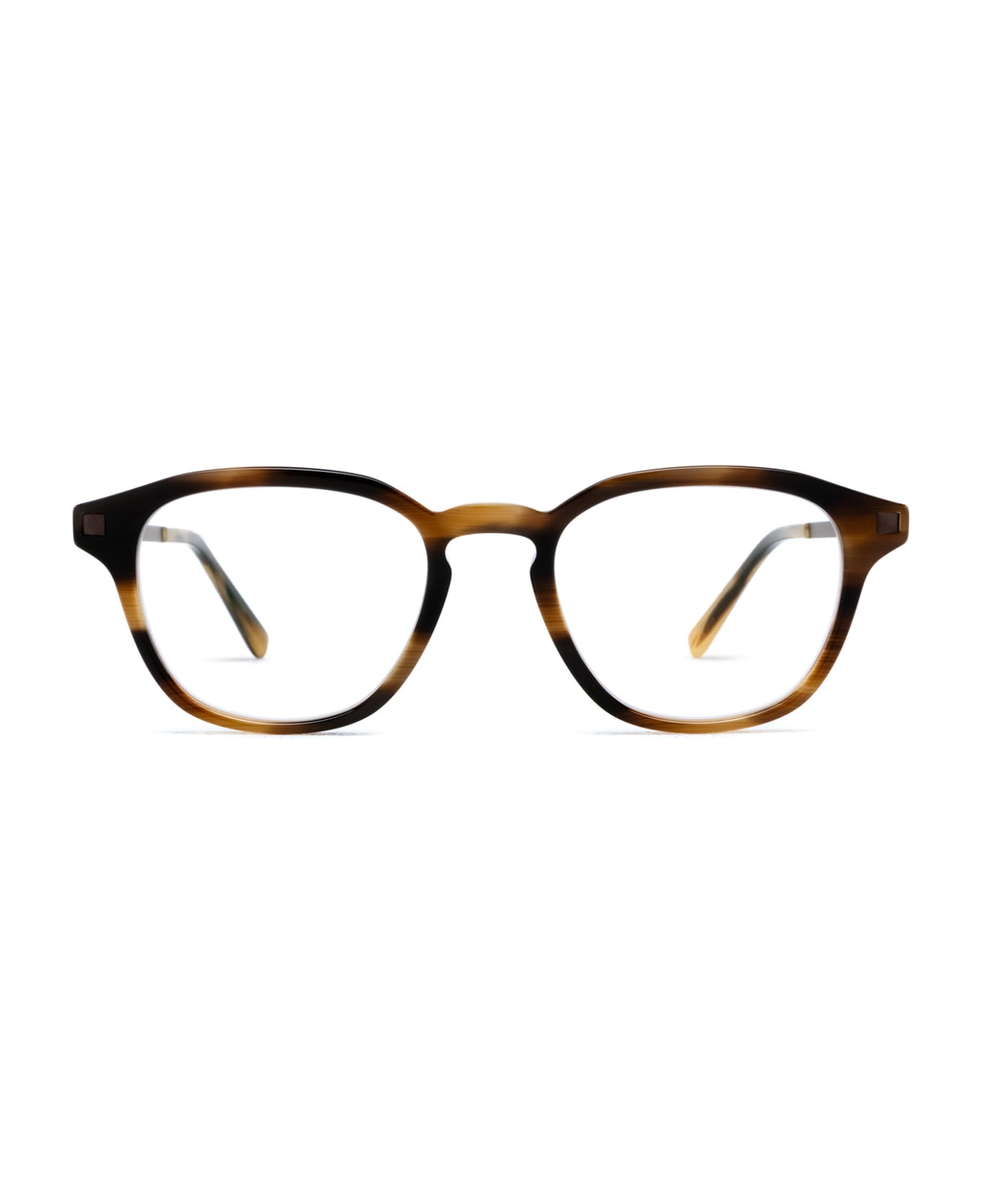Mykita Yura C175 Striped Brown/mocca Glasses - C175 Striped Brown/Mocca