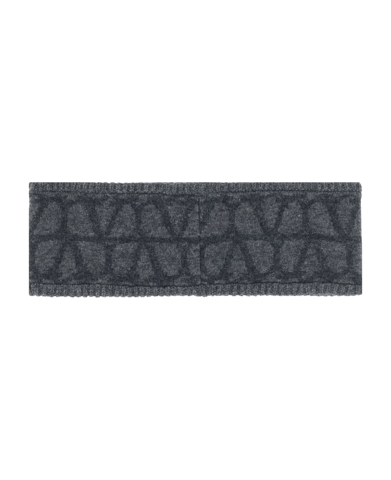 Valentino Garavani Headband - Grigio Melange/antracite