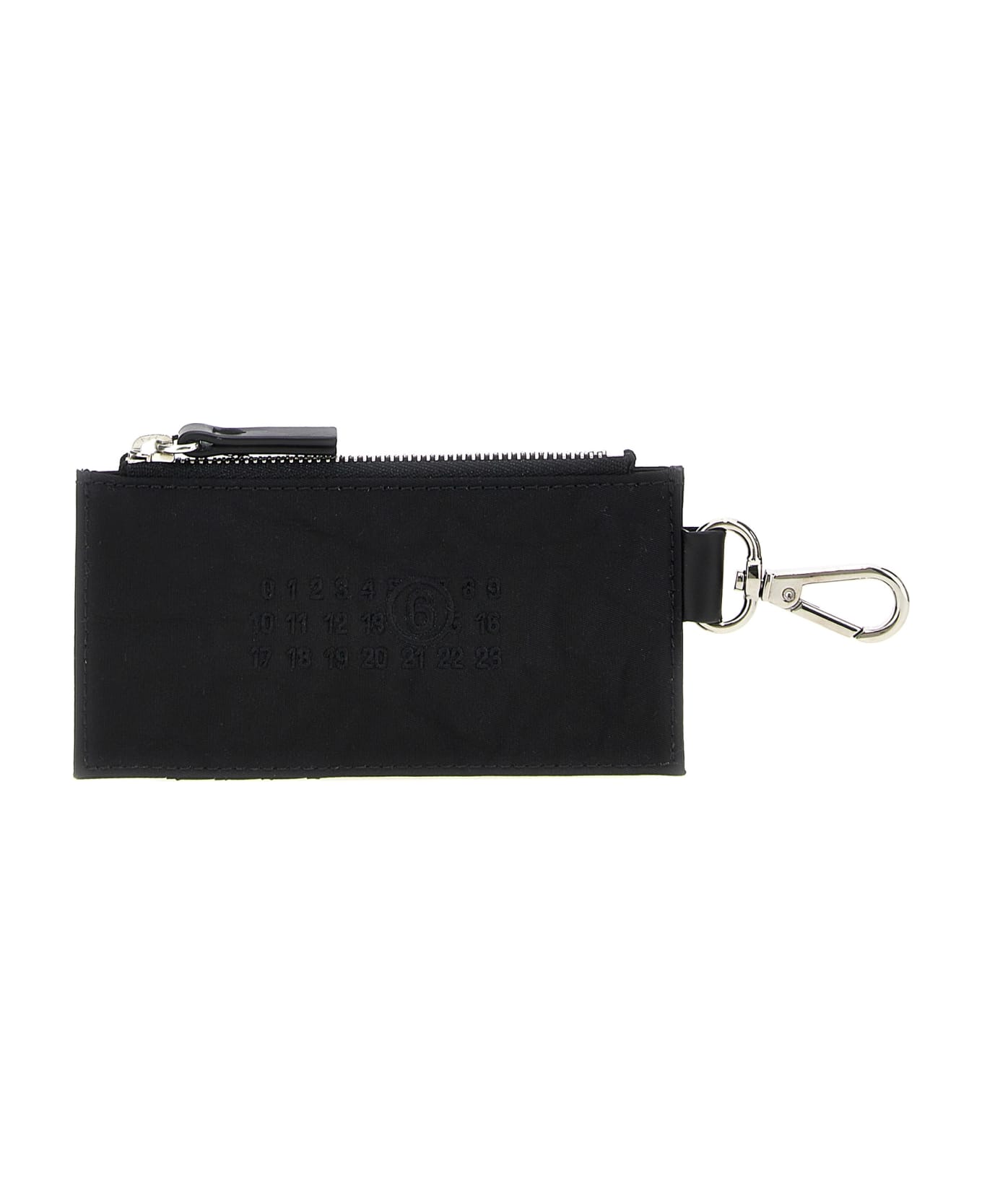 MM6 Maison Margiela 'signature' Card Holder - Black  