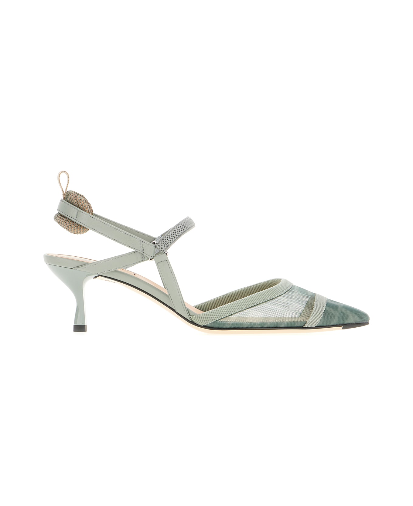 Fendi Multicolor Nylon Colibrã¬ Lite Pumps - AZZURRA
