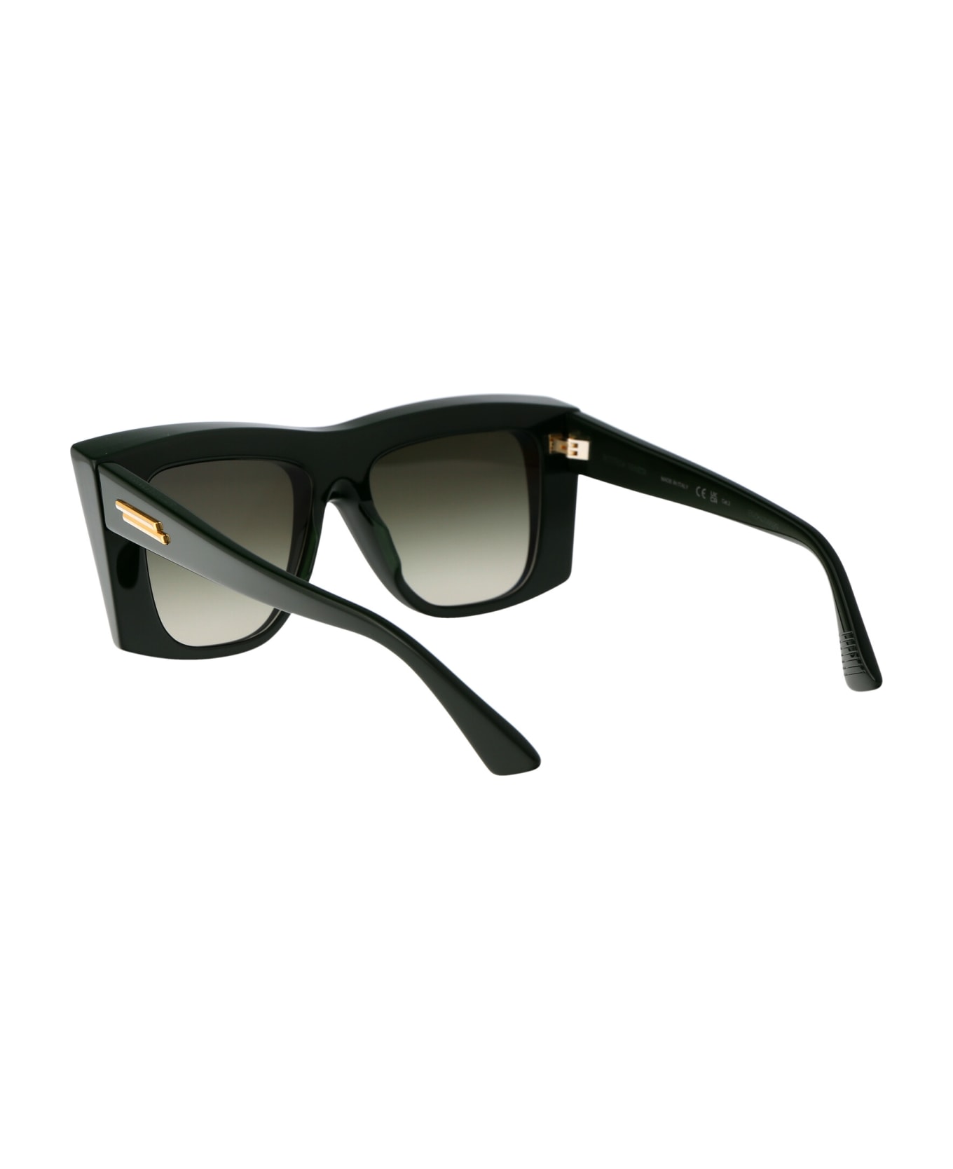 Bottega Veneta Eyewear Bv1270s Sunglasses - 004 GREEN GREEN GREEN