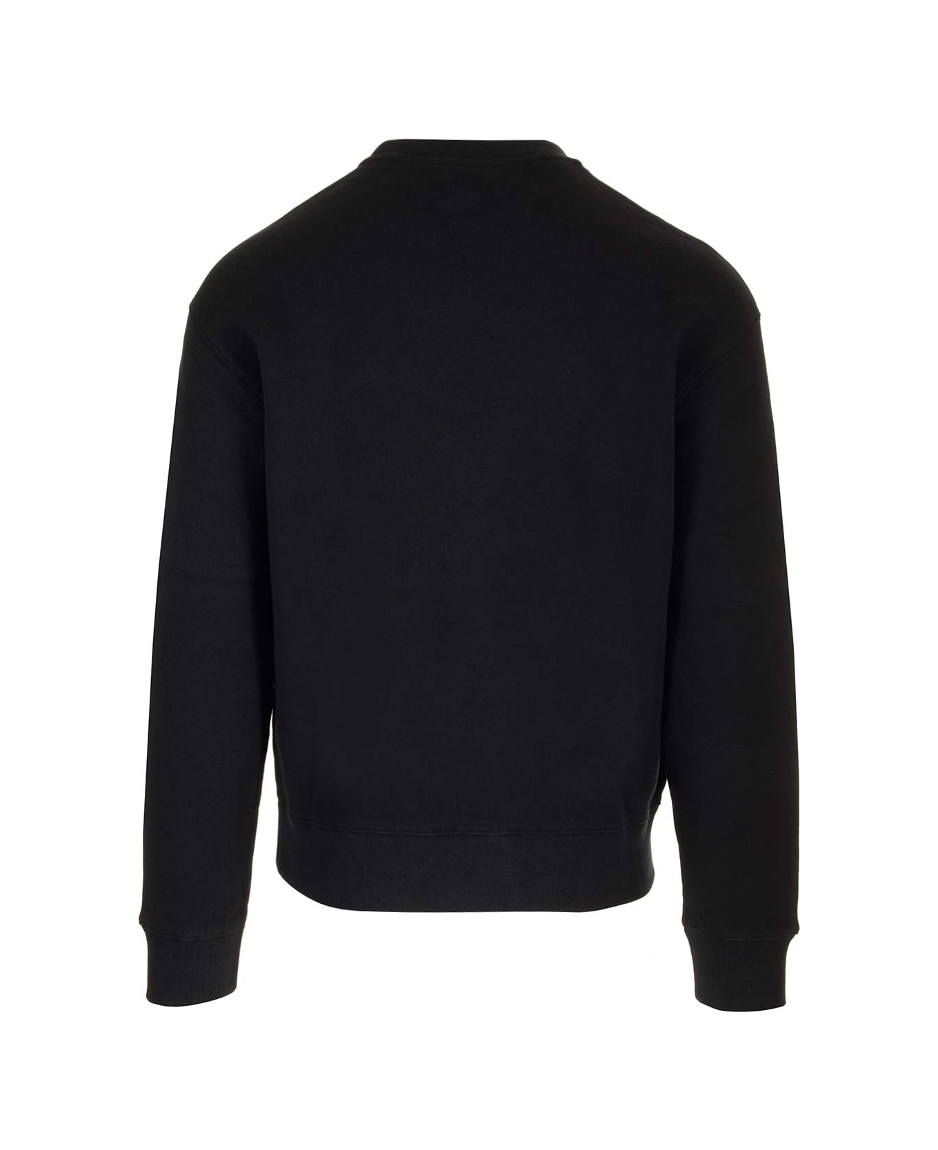 Maison Kitsuné Crewneck Sweatshirt - Black White フリース