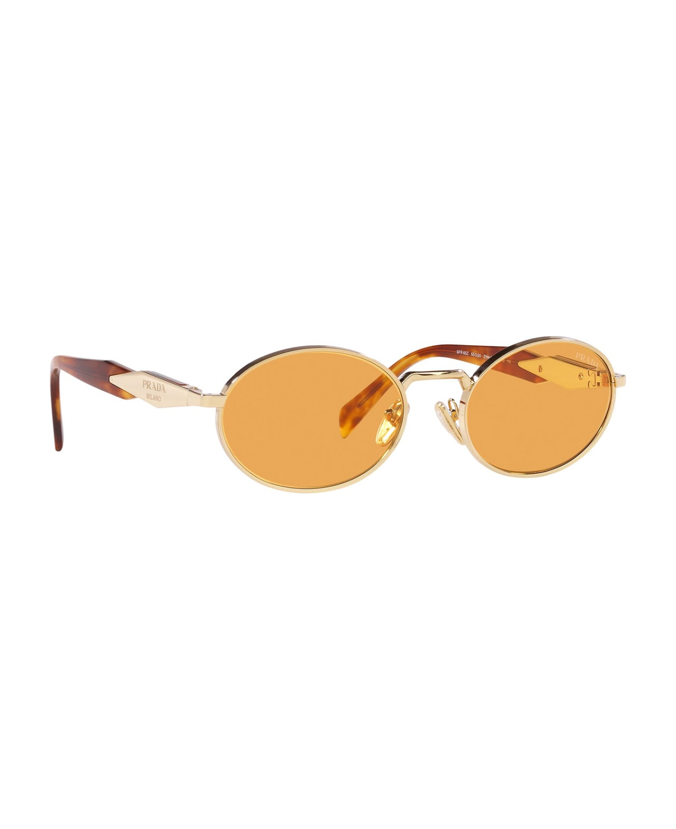 Prada Eyewear Pr 65zs Pale Gold Sunglasses - Pale Gold