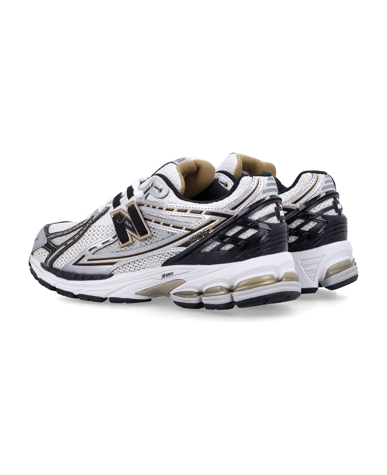 New Balance 1906 Lifestyle Running Sneakers - WHITE/VINTAGE GOLD/BLACK