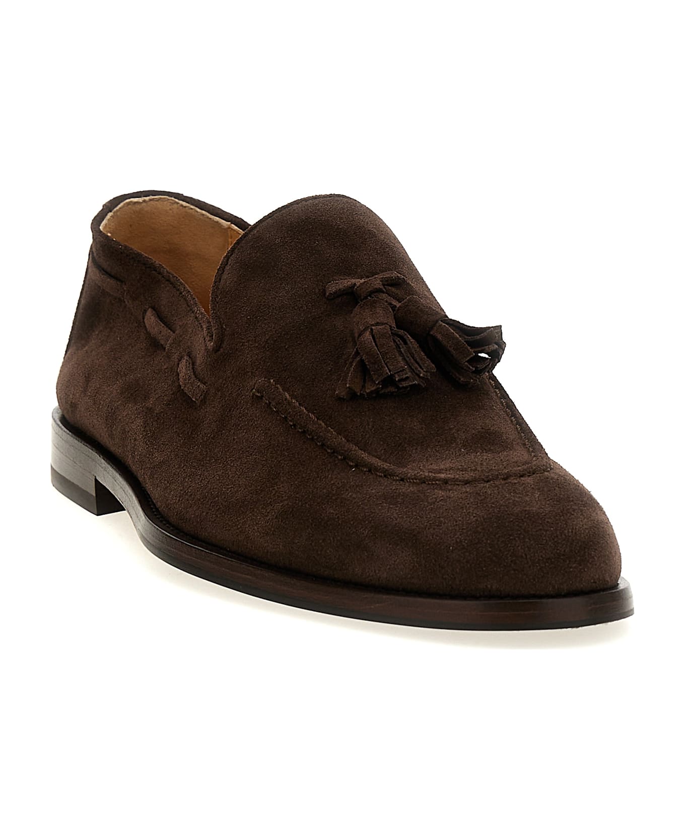 Brunello Cucinelli Tassel Loafers - Brown
