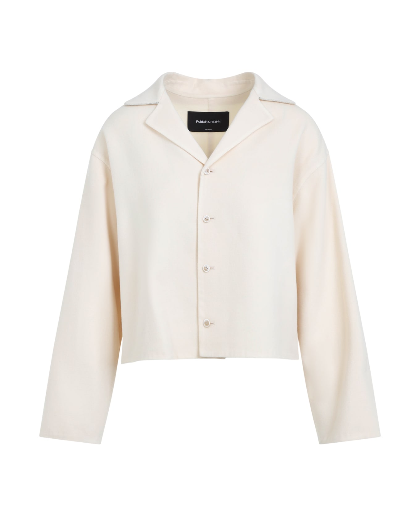 Fabiana Filippi Virgin Wool Jacket - Vaniglia