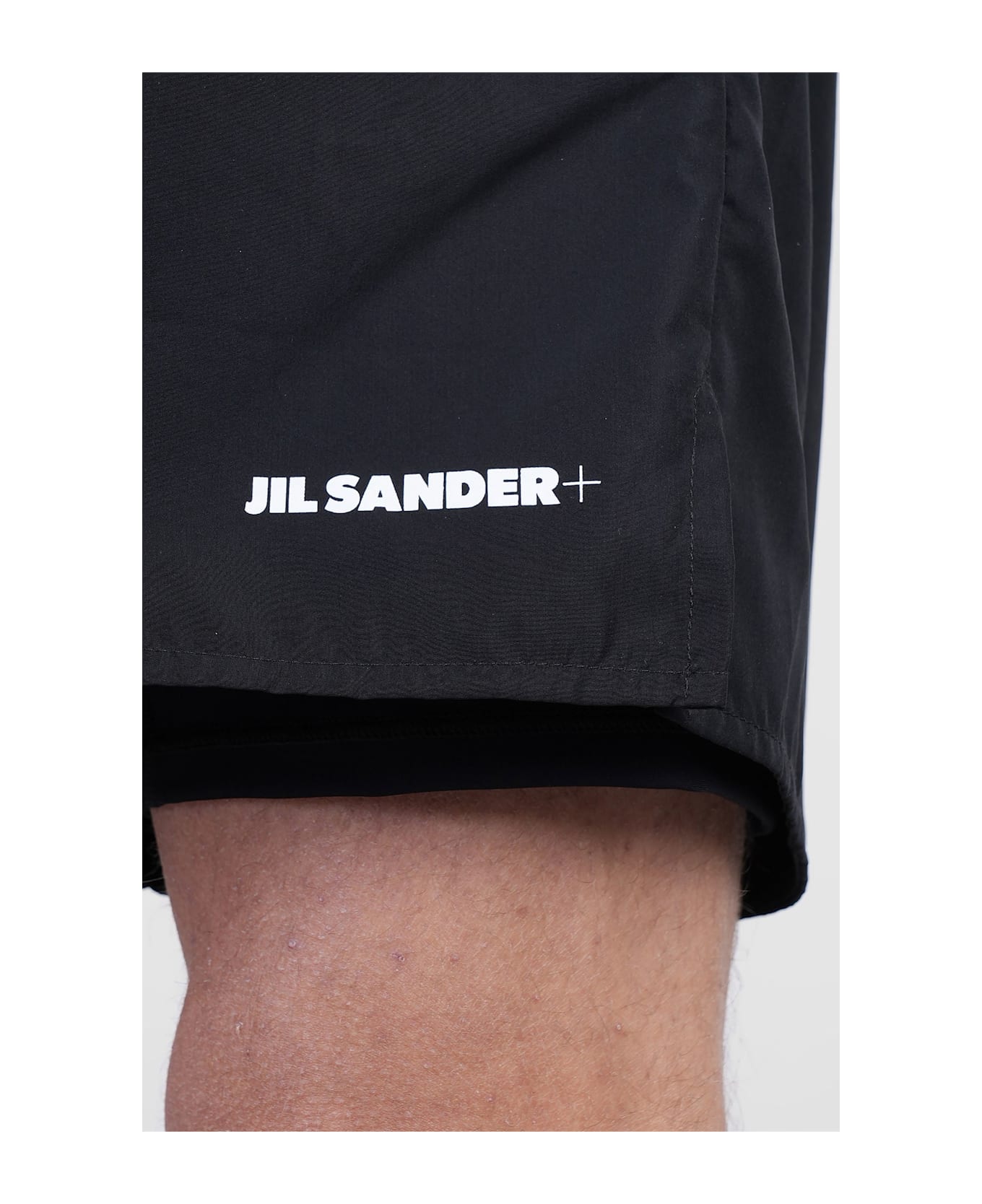 Jil Sander Shorts In Black Polyester - black