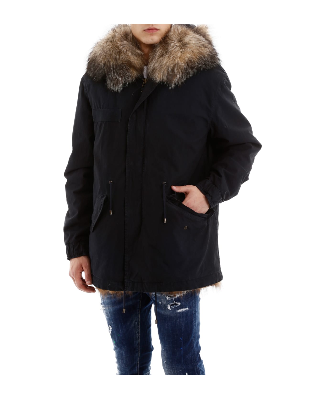 Mr & Mrs Italy Jazzy Parka With Fur | italist