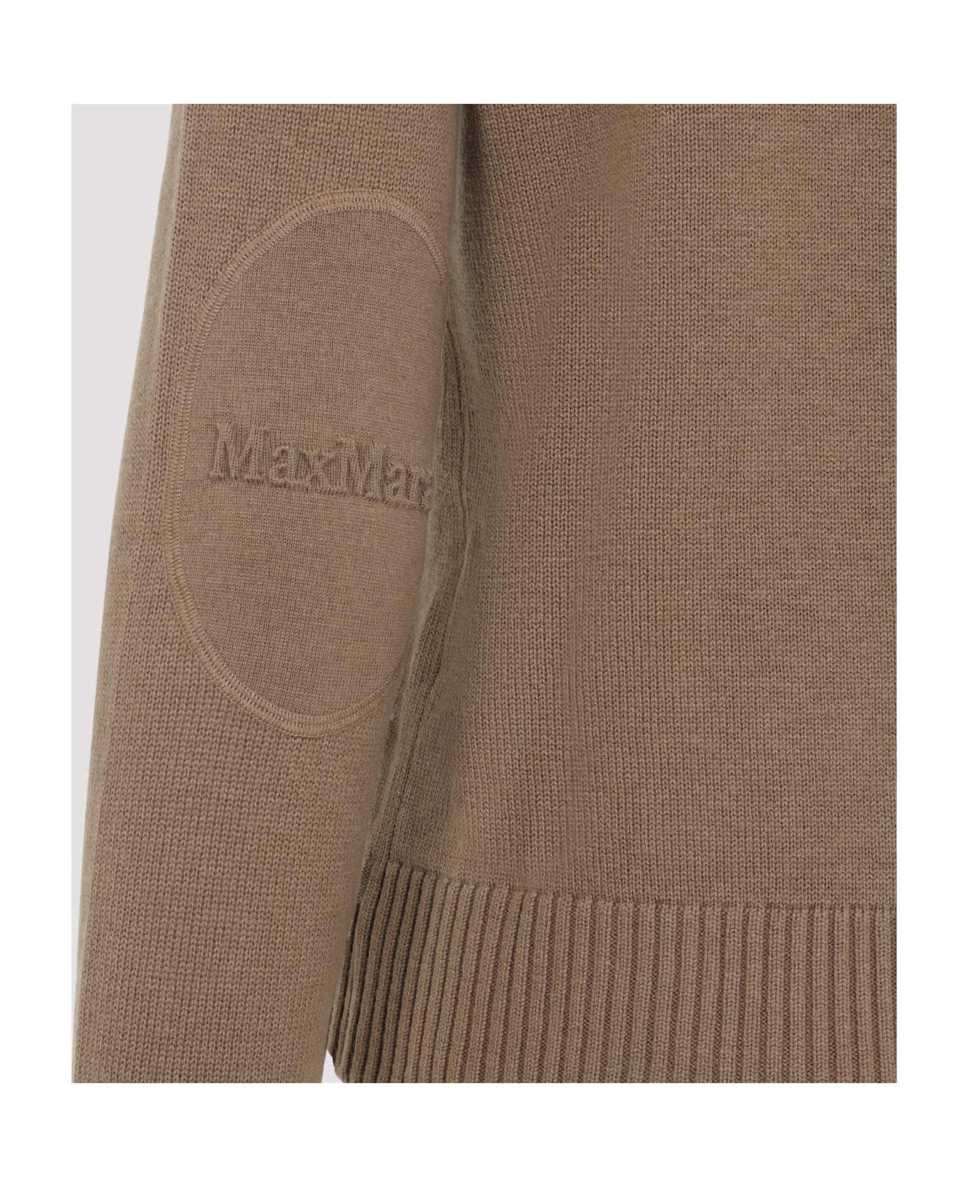 
S Max Mara Apollo Patches Cardigan - Perfect Camel
