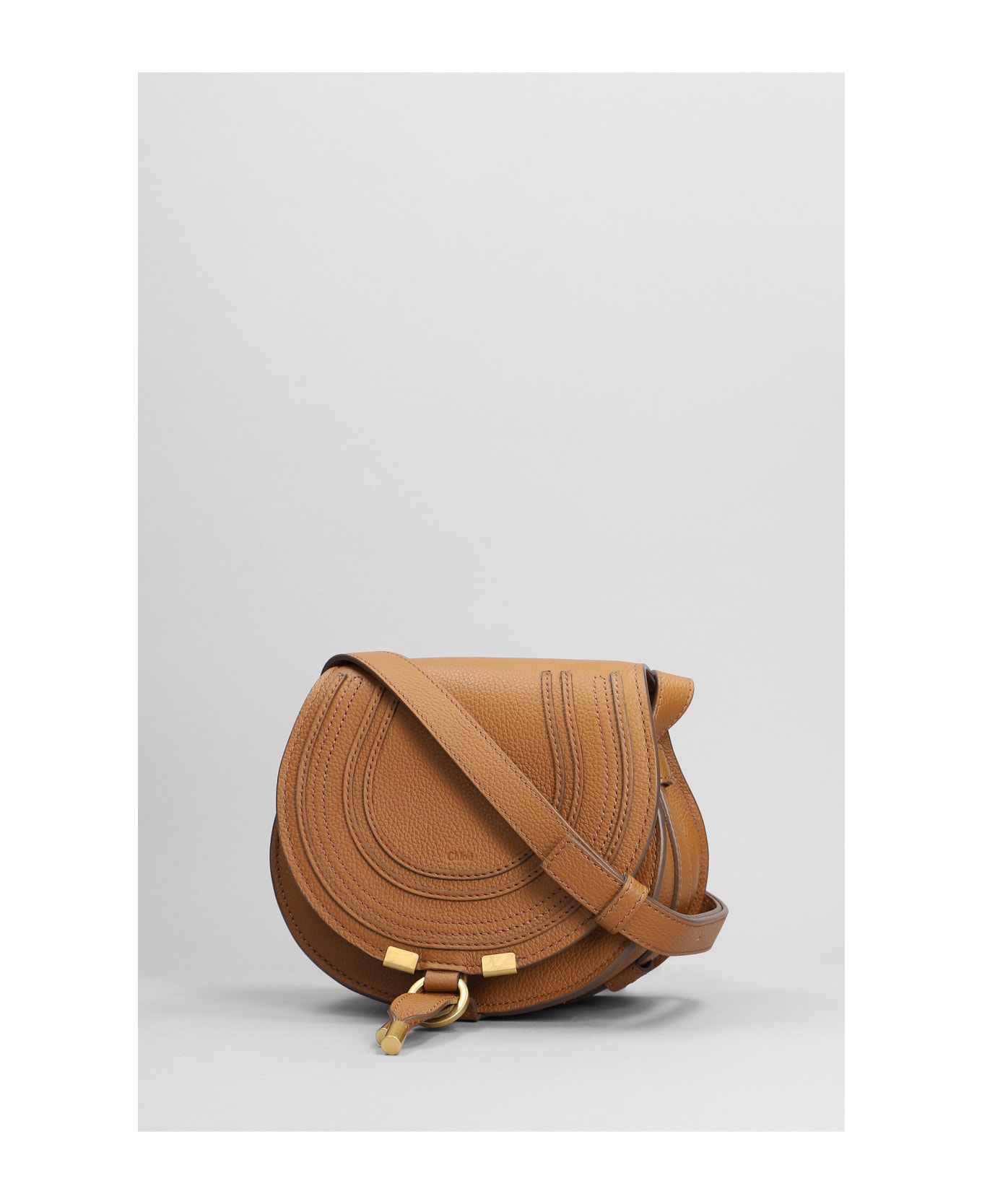 Chloé Mercie Shoulder Bag In Leather Color Leather - leather color