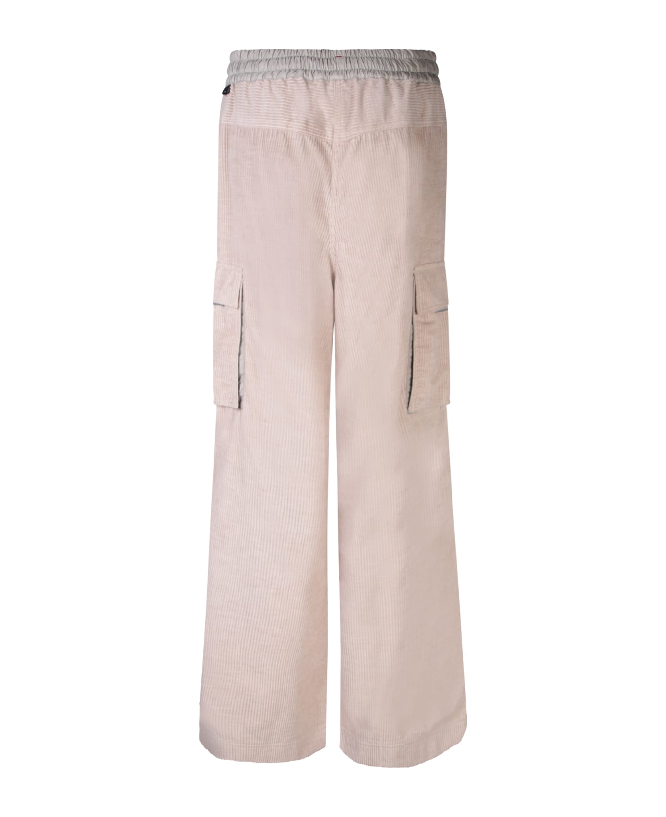 Moncler Grenoble Beige Elastic Waistband Sweatpants - Pink