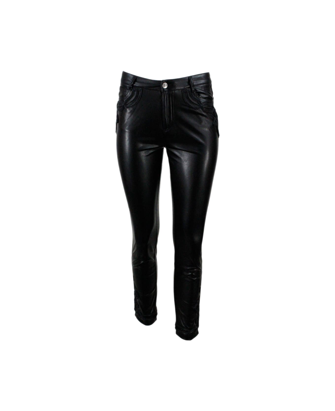 Ermanno Scervino Pants - Black