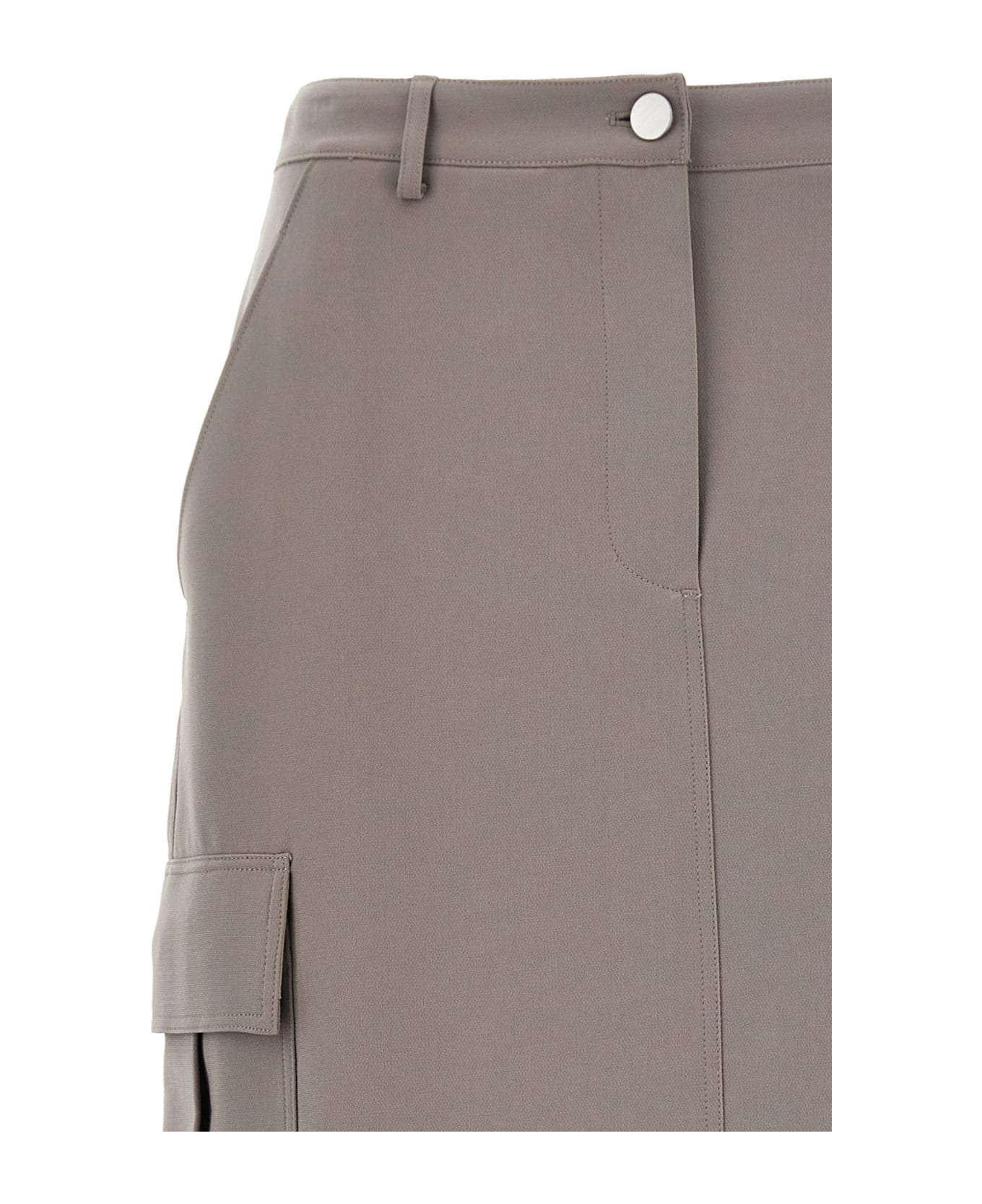 Theory 'relaxed Cargo' Skirt - Gray