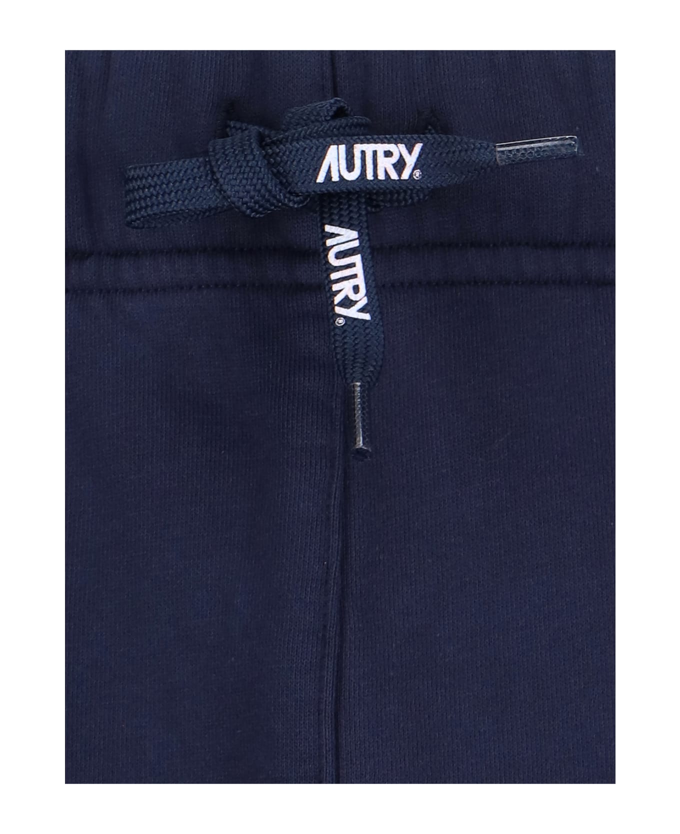 Autry Drawstring Waist Logo Track Pants - Blue