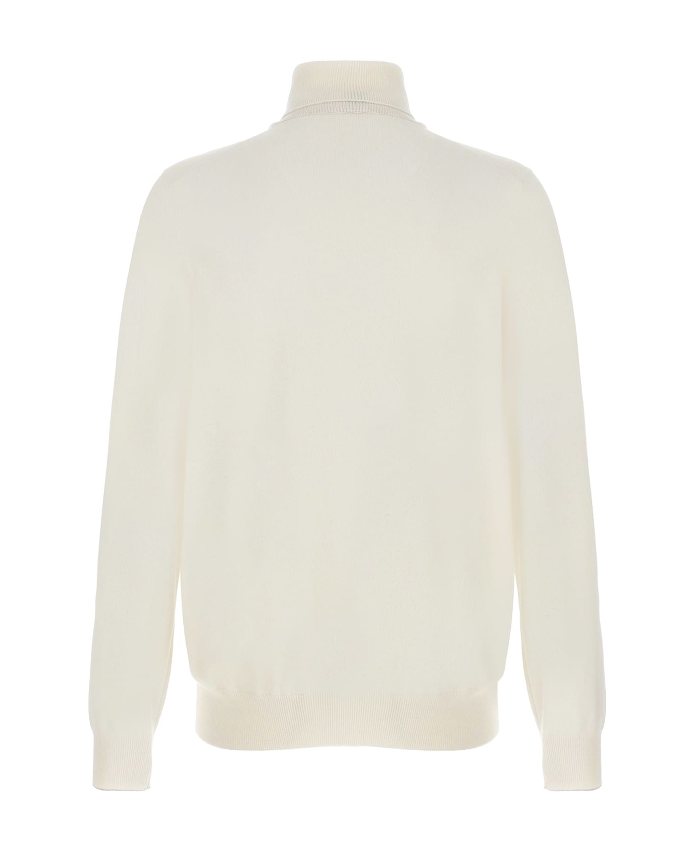 Brunello Cucinelli Cashmere Turtleneck Sweater - Beige