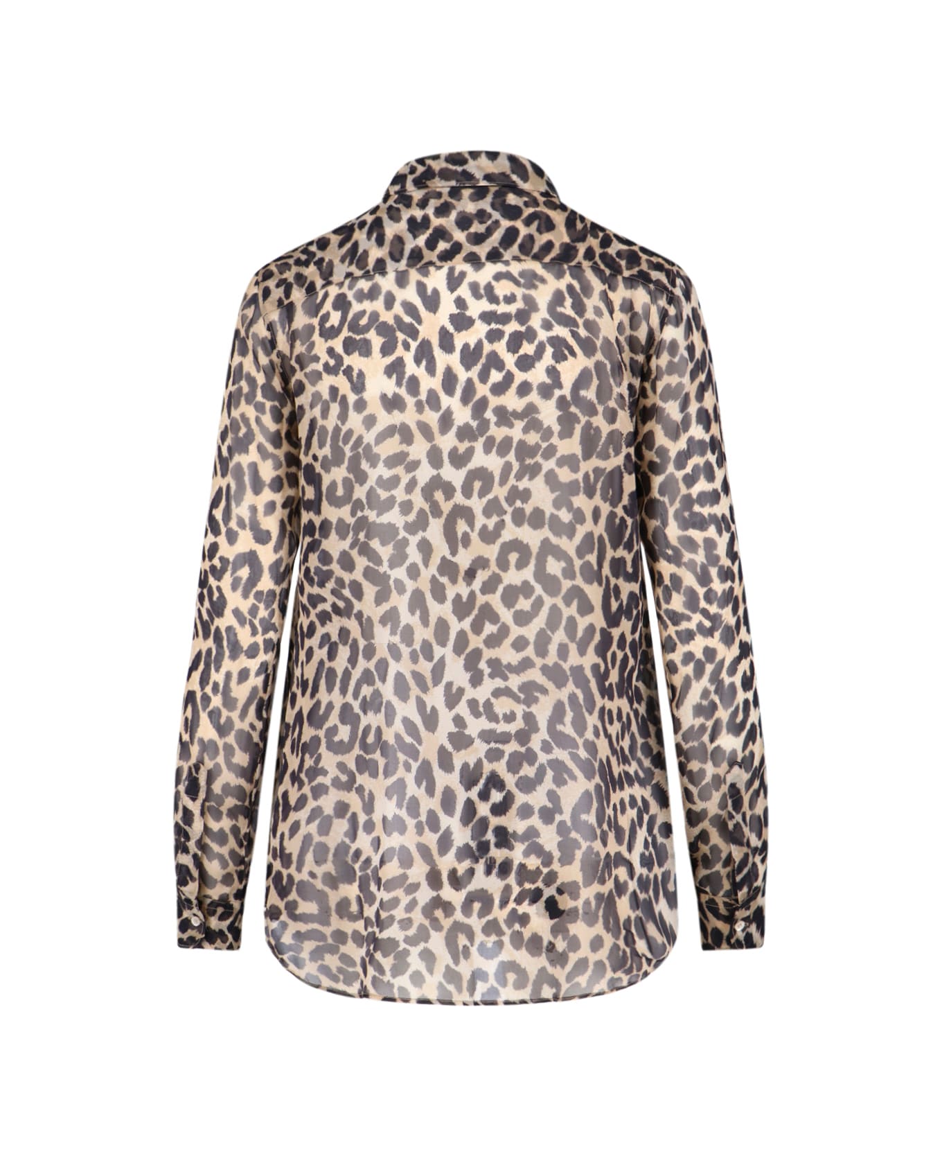 Aspesi Semi-transparent Shirt - Red