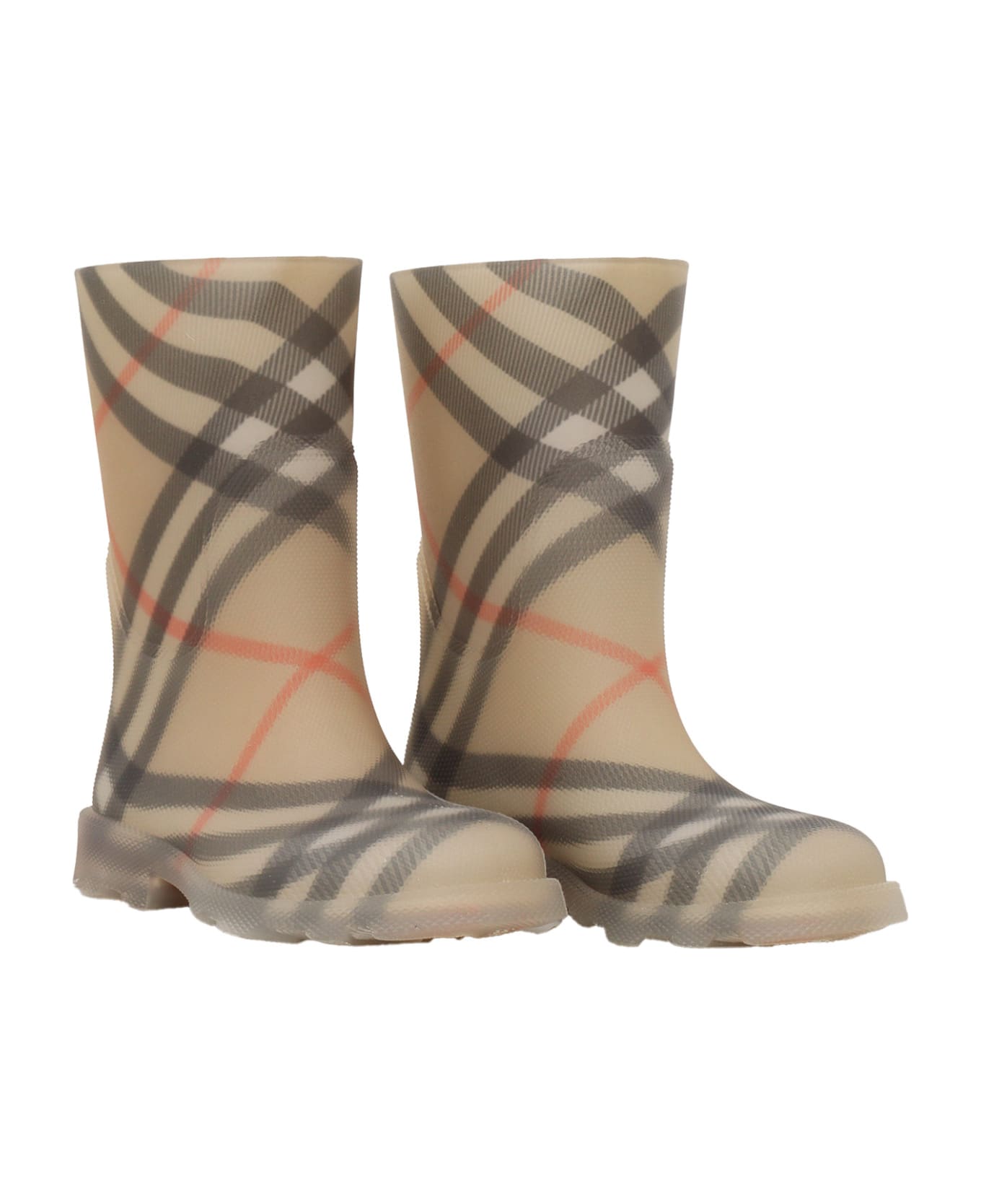 Burberry Kids Weatherboots - BEIGE