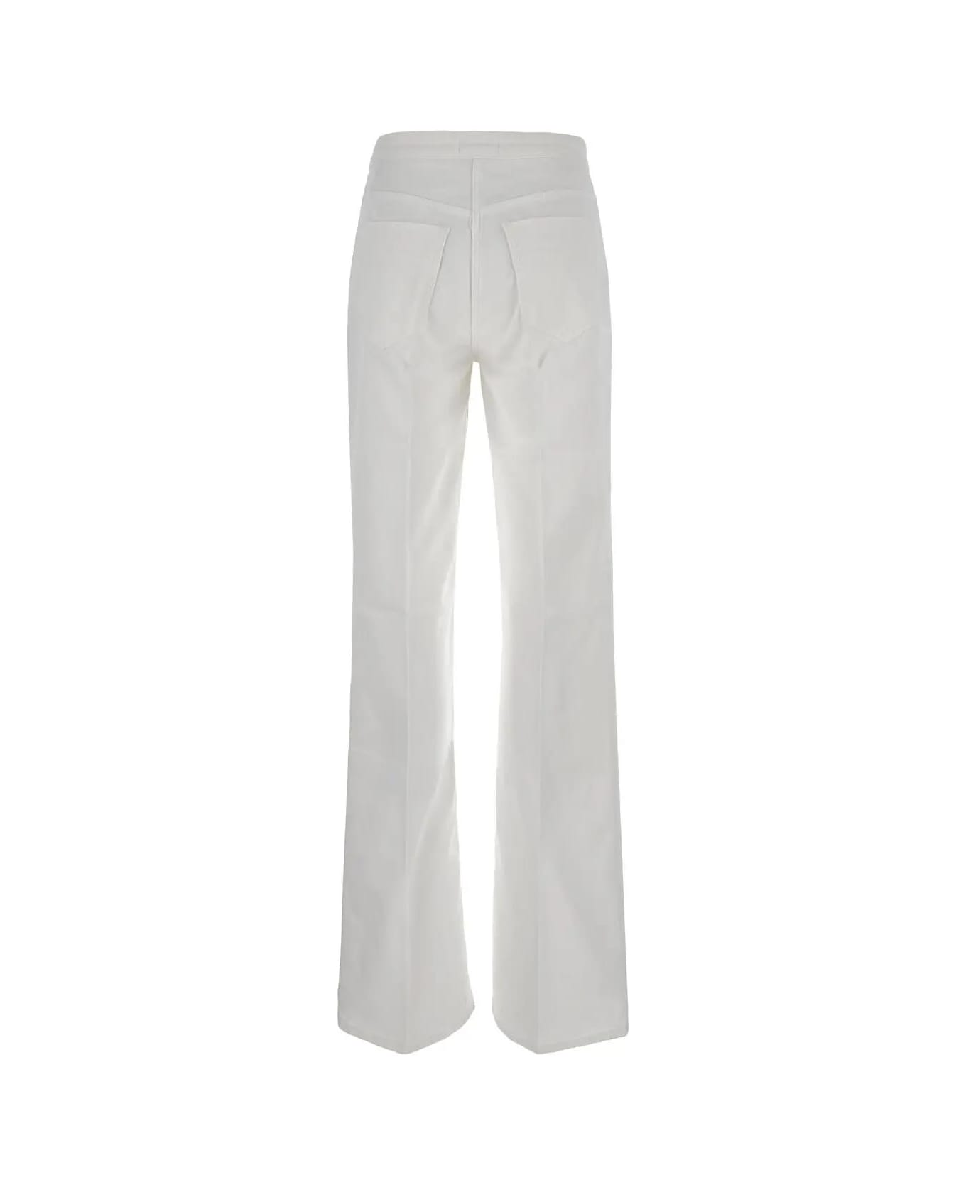 Elisabetta Franchi White Jeans - White