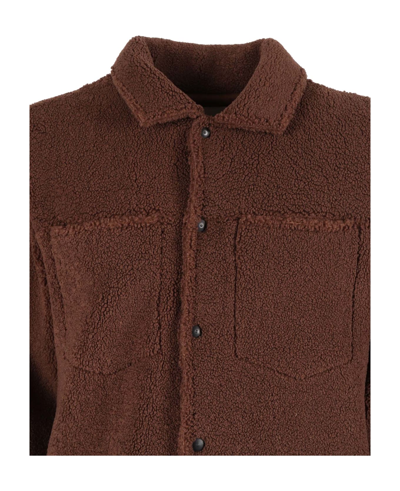 Ballantyne Over Shirt - BROWN