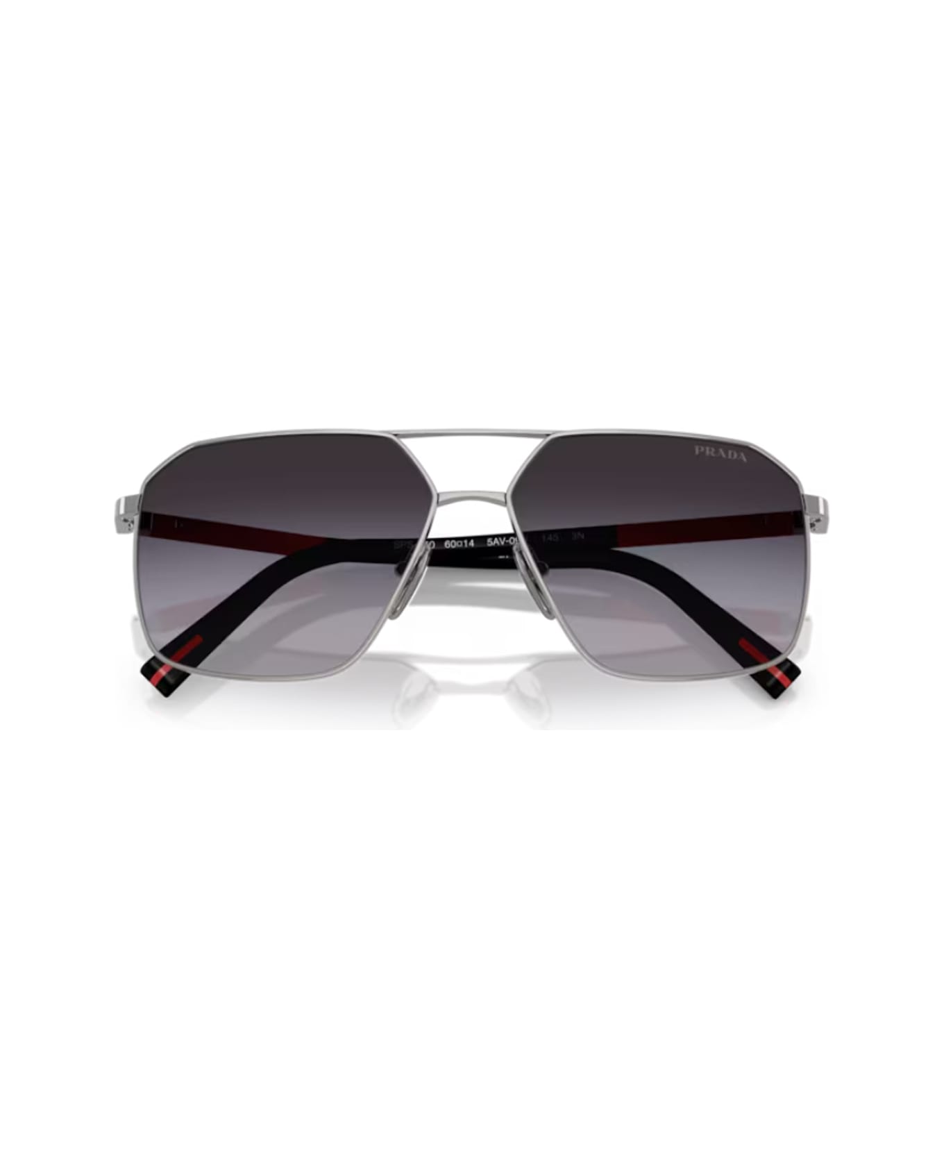 Prada Linea Rossa Ps A50s 5av09u Gunmetal Sunglasses - Gunmetal