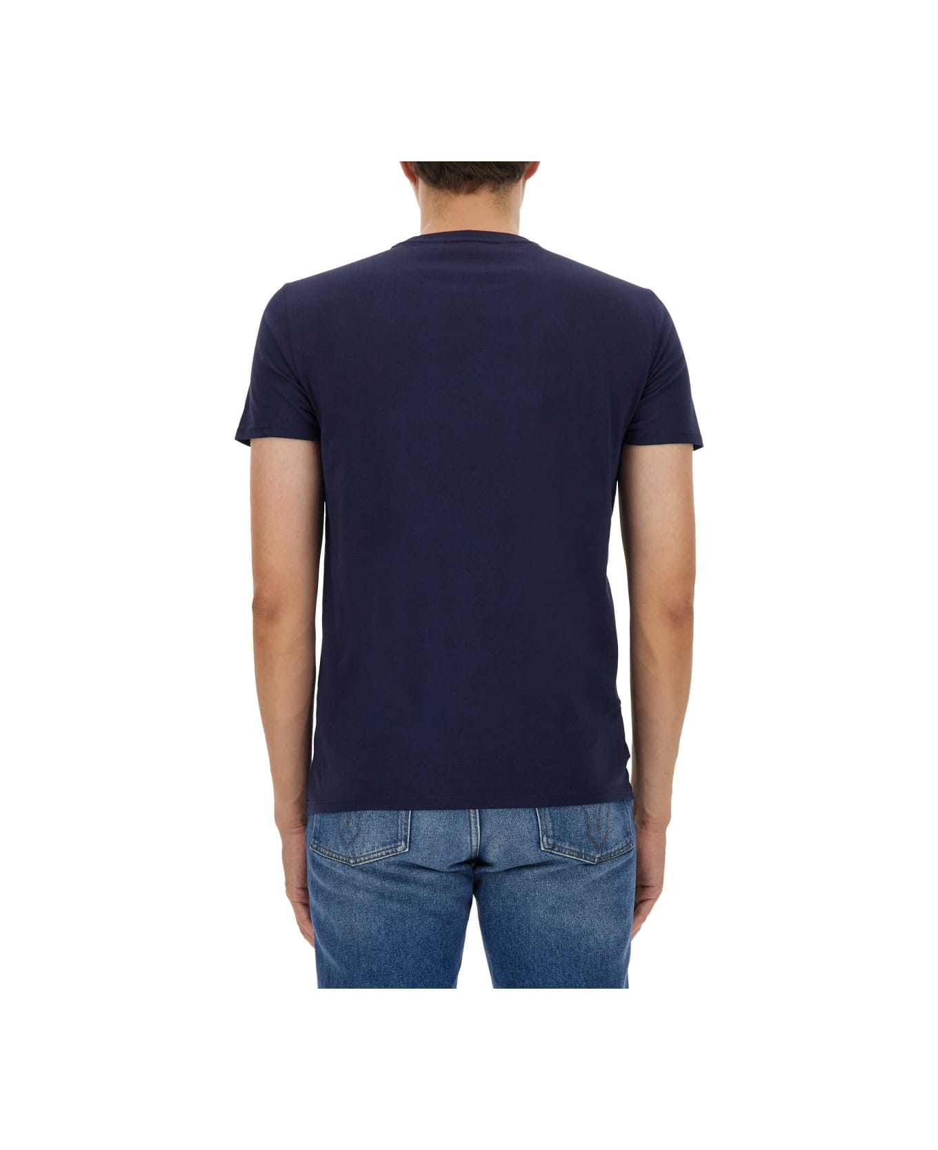 Lacoste T-shirt With Logo - Blu