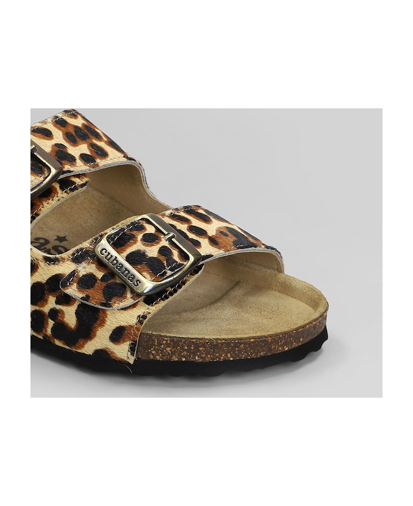 Cubanas Amalia Flats In Animalier Pony Skin - Animalier